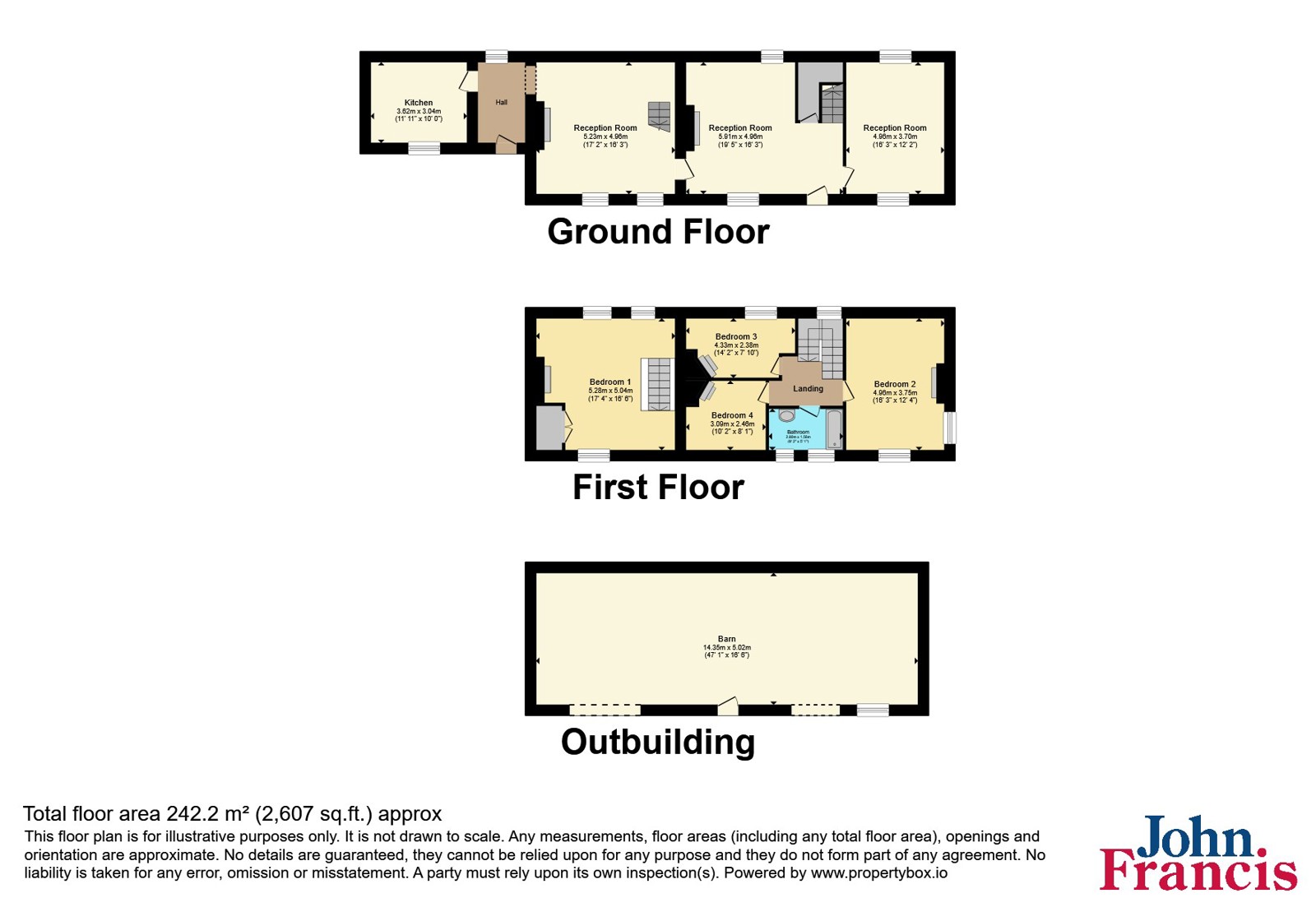Tynybedw,, Llanafan, Ceredigion floorplan