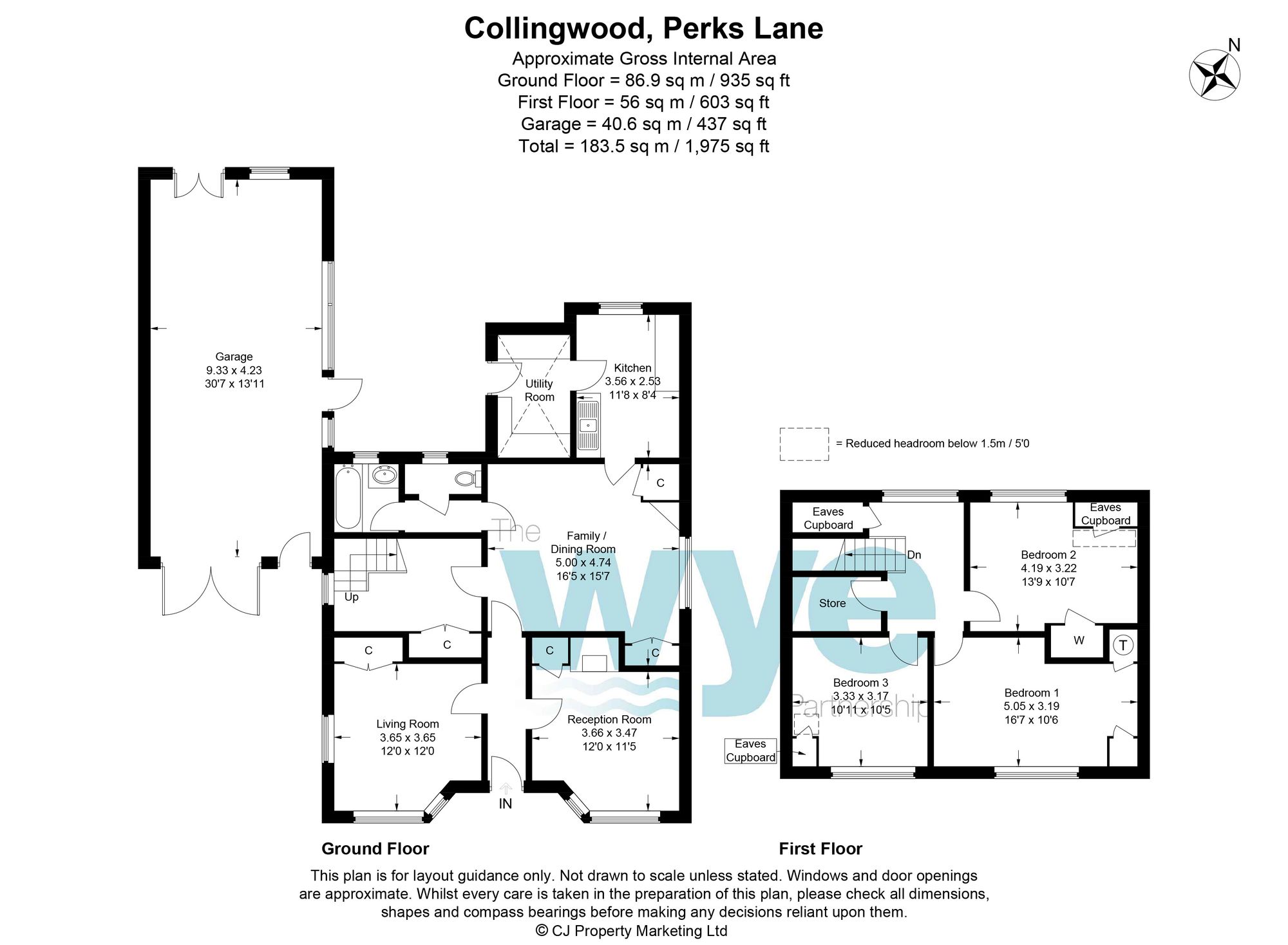 Collingwood Perks Lane, Great Missenden floorplan