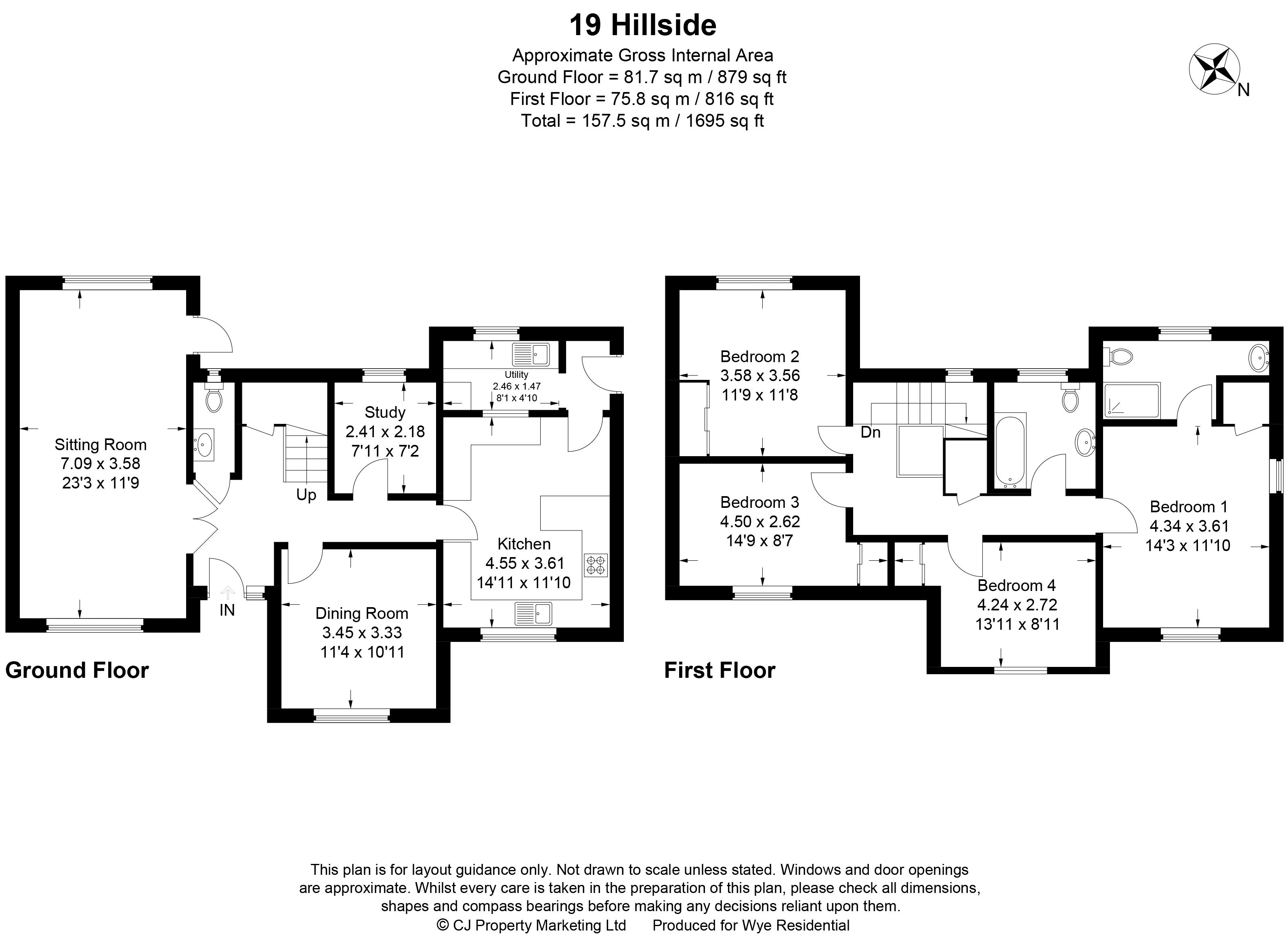 4 Bedrooms Detached house for sale in Hillside Road, Penn, High Wycombe HP10