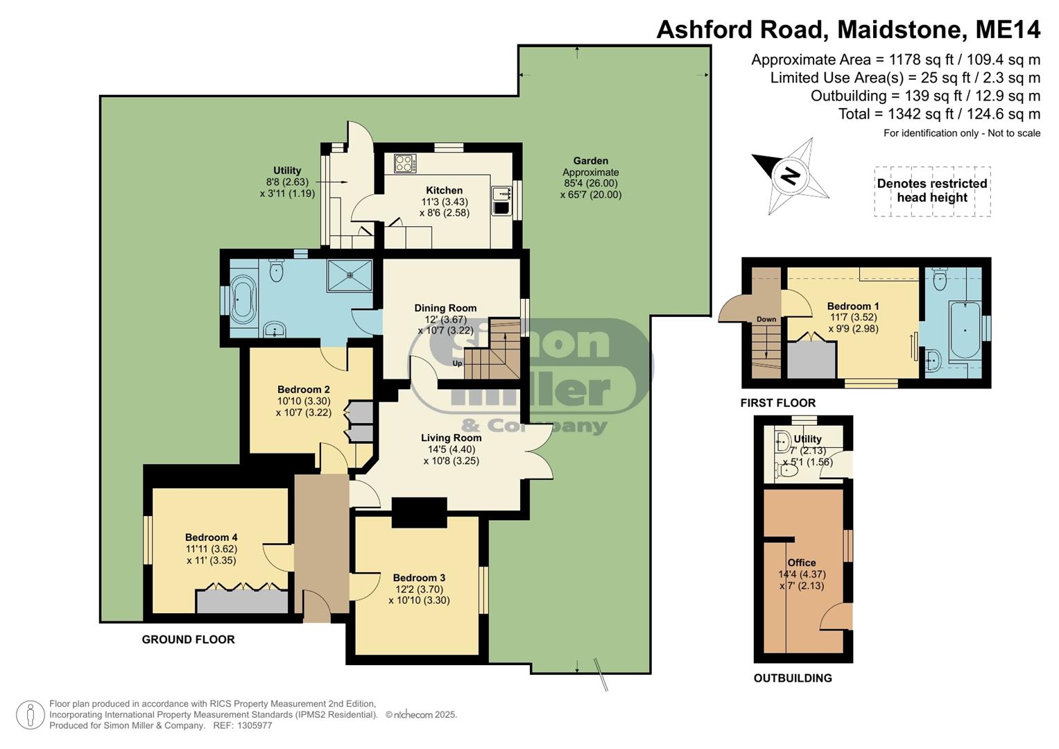 The Lodge, Millgate Park, Bearsted floorplan