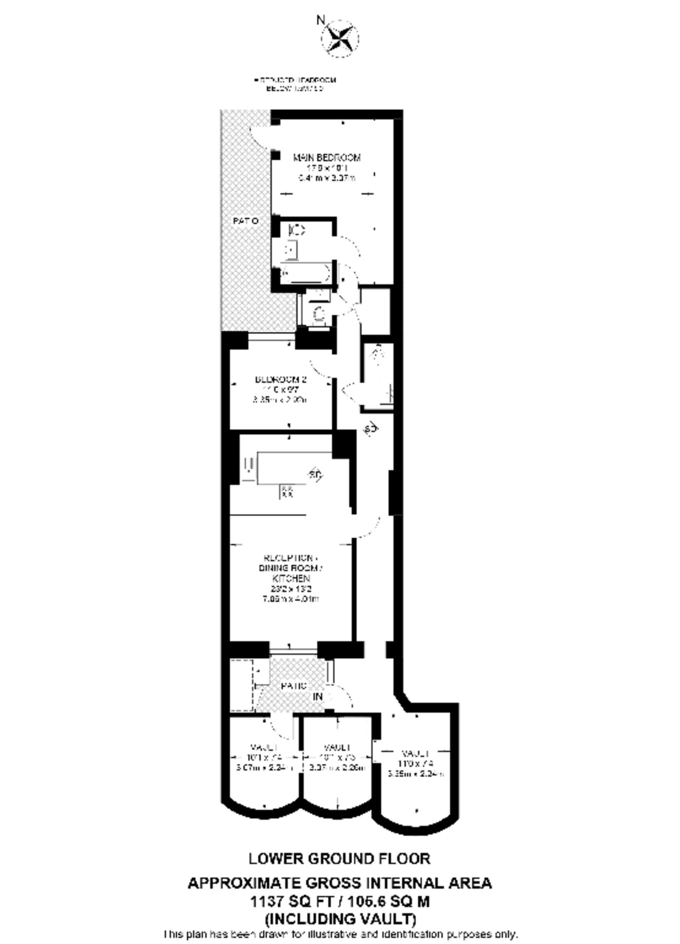 St Georges Square, Pimlico floorplan