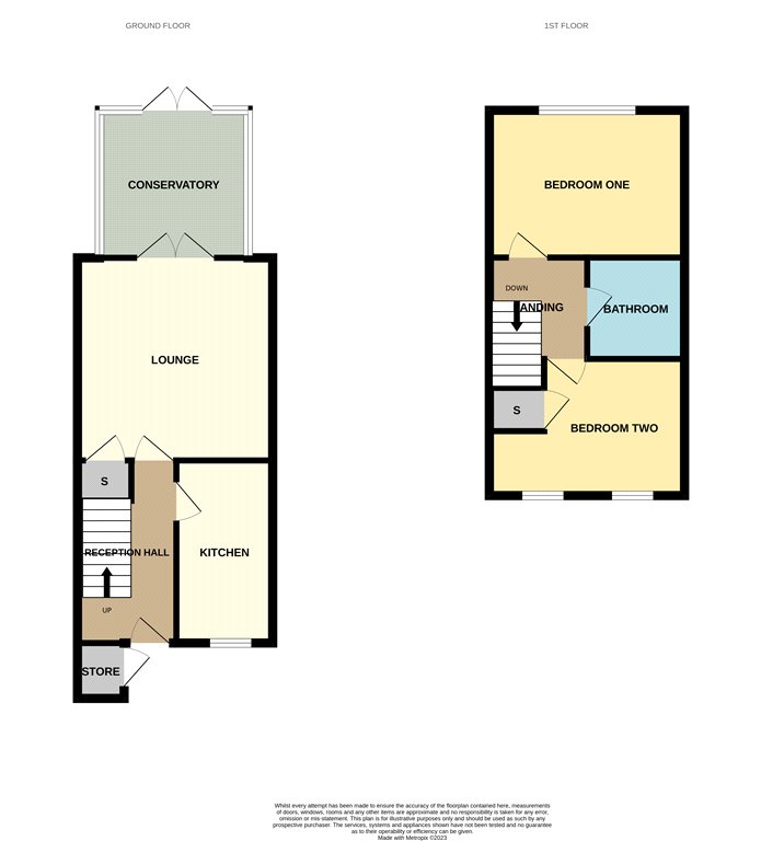 Falcon Close, Droitwich, Worcestershire WR9, 2 bedroom terraced house