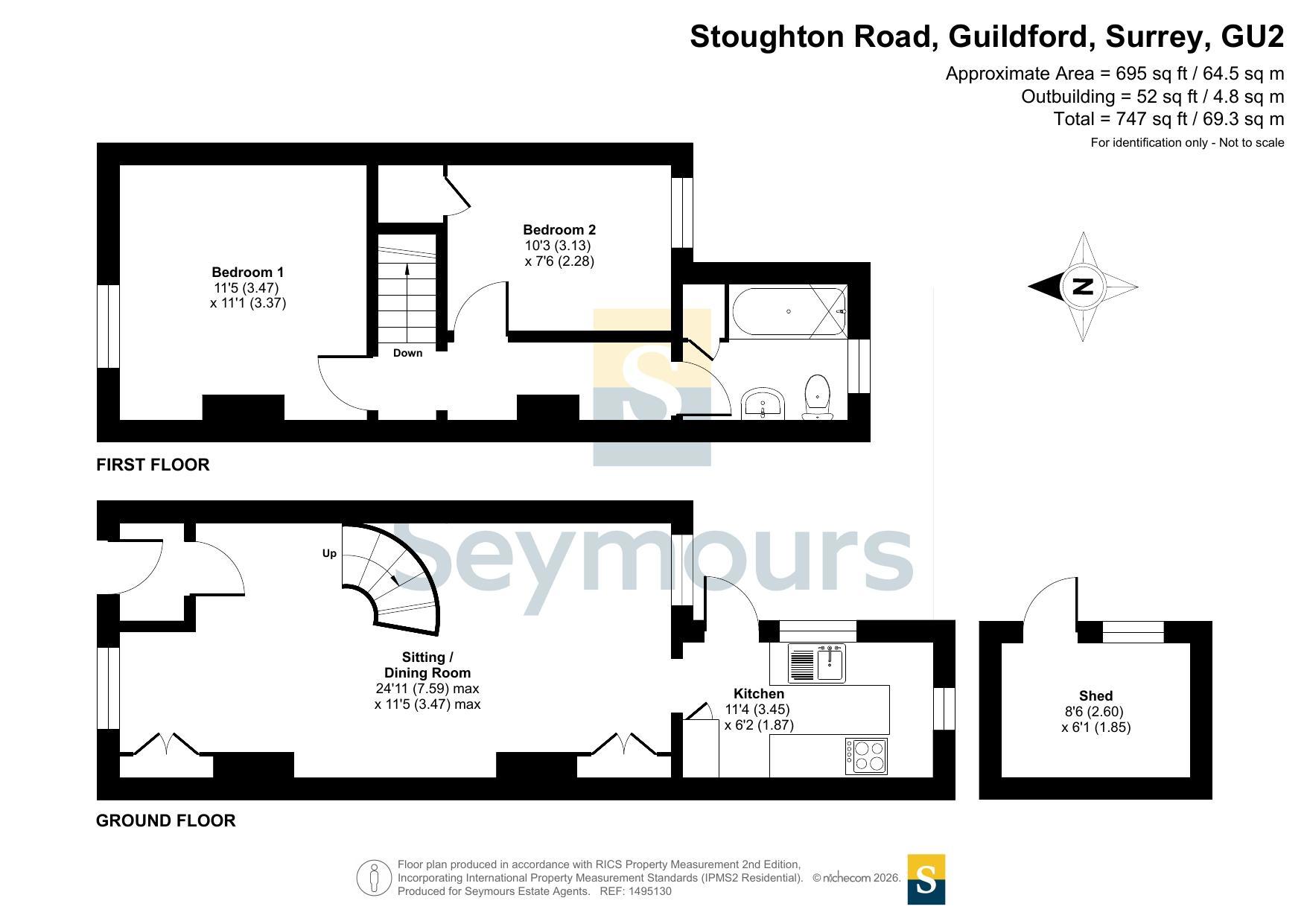 331, Stoughton Road, Surrey floorplan