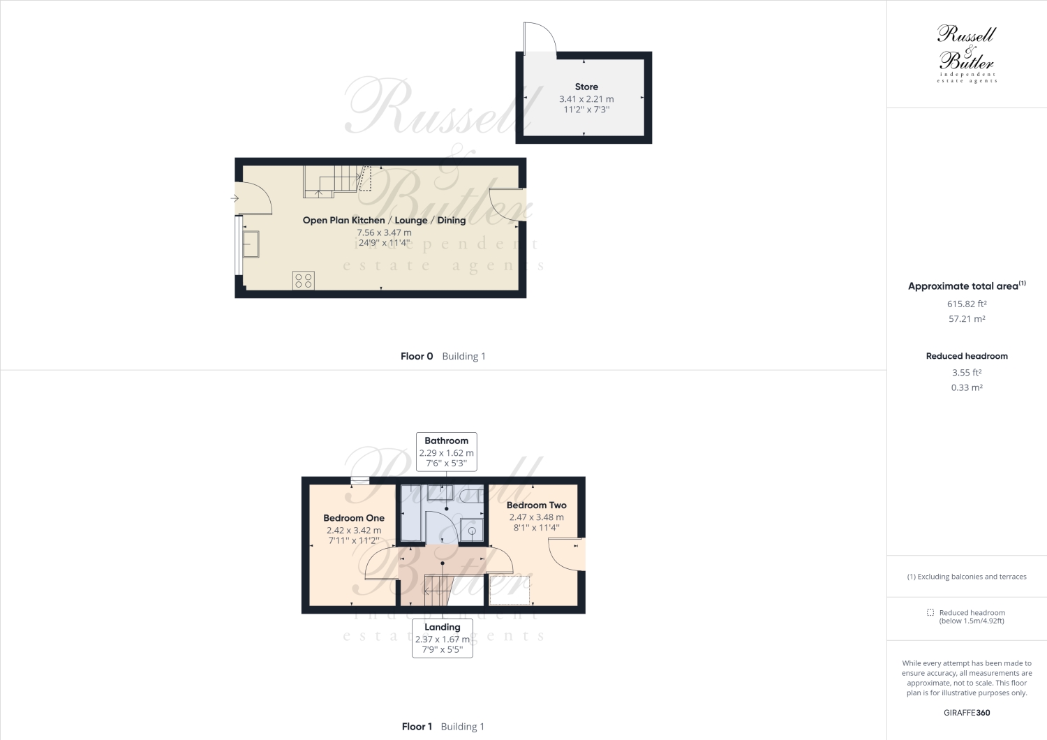 1A, Ford Street, Buckingham floorplan