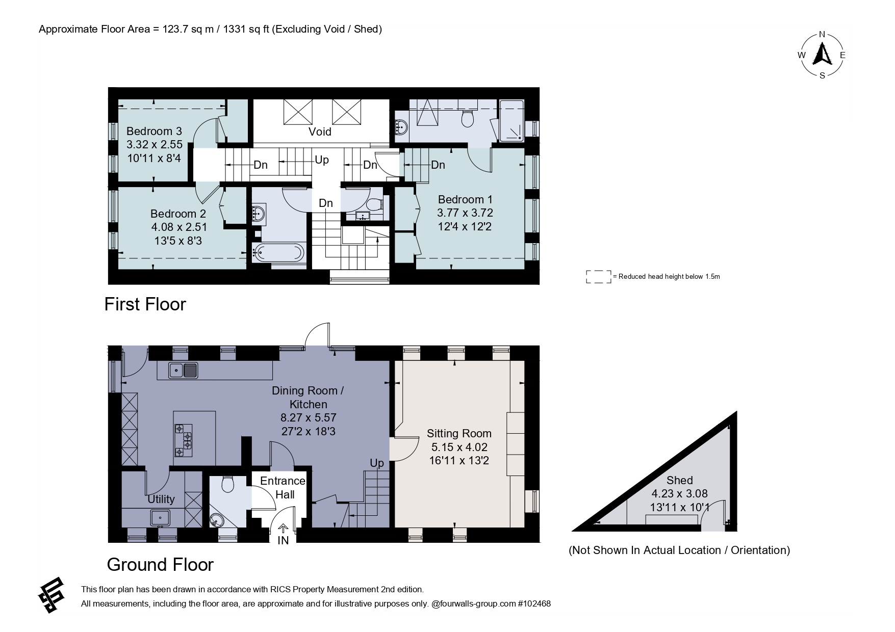 Rectory Barn,, North Green, Wantage floorplan