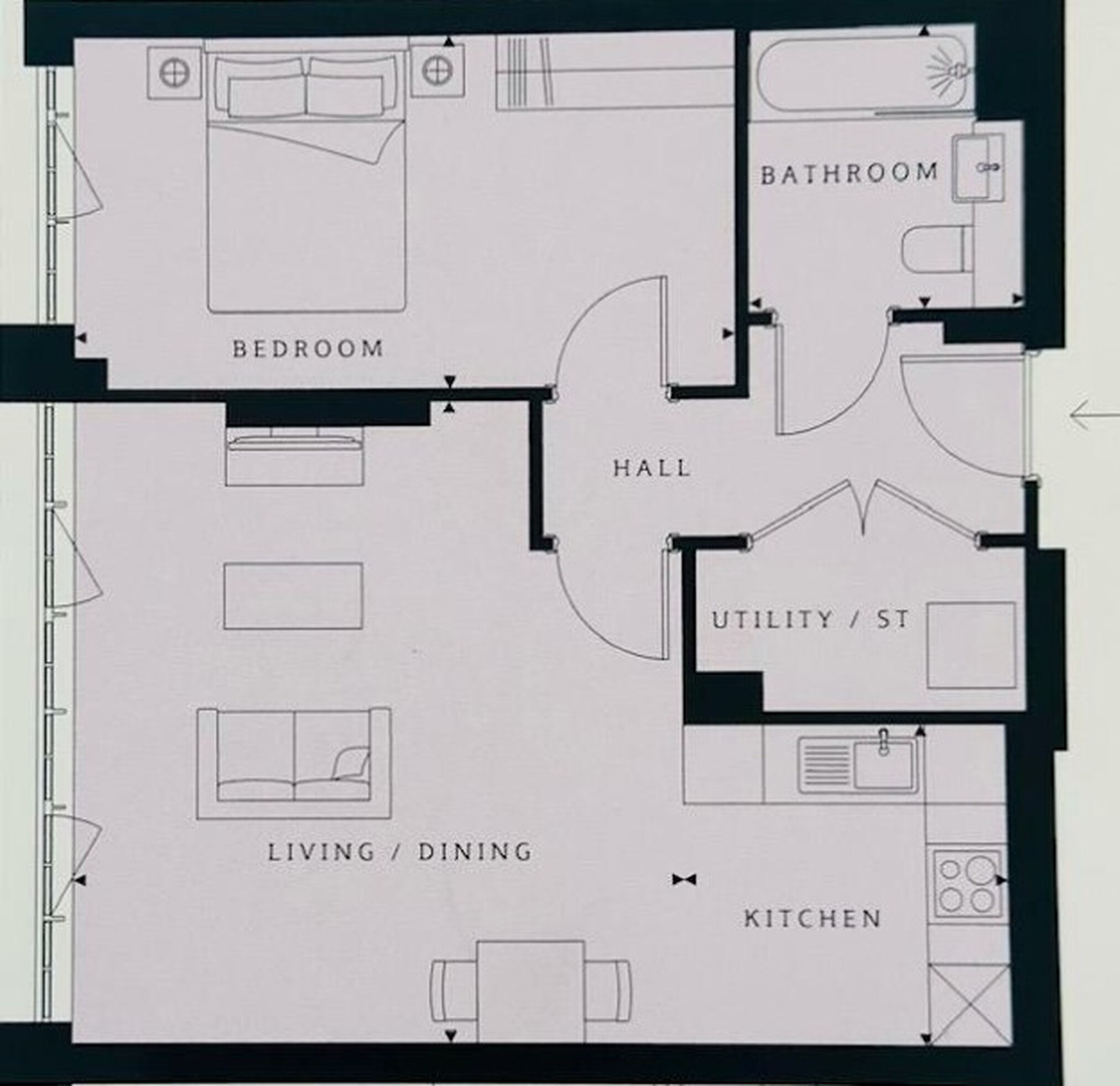 56 Truscan House, 14 Carnation Gardens Hayes Hayes, London floorplan