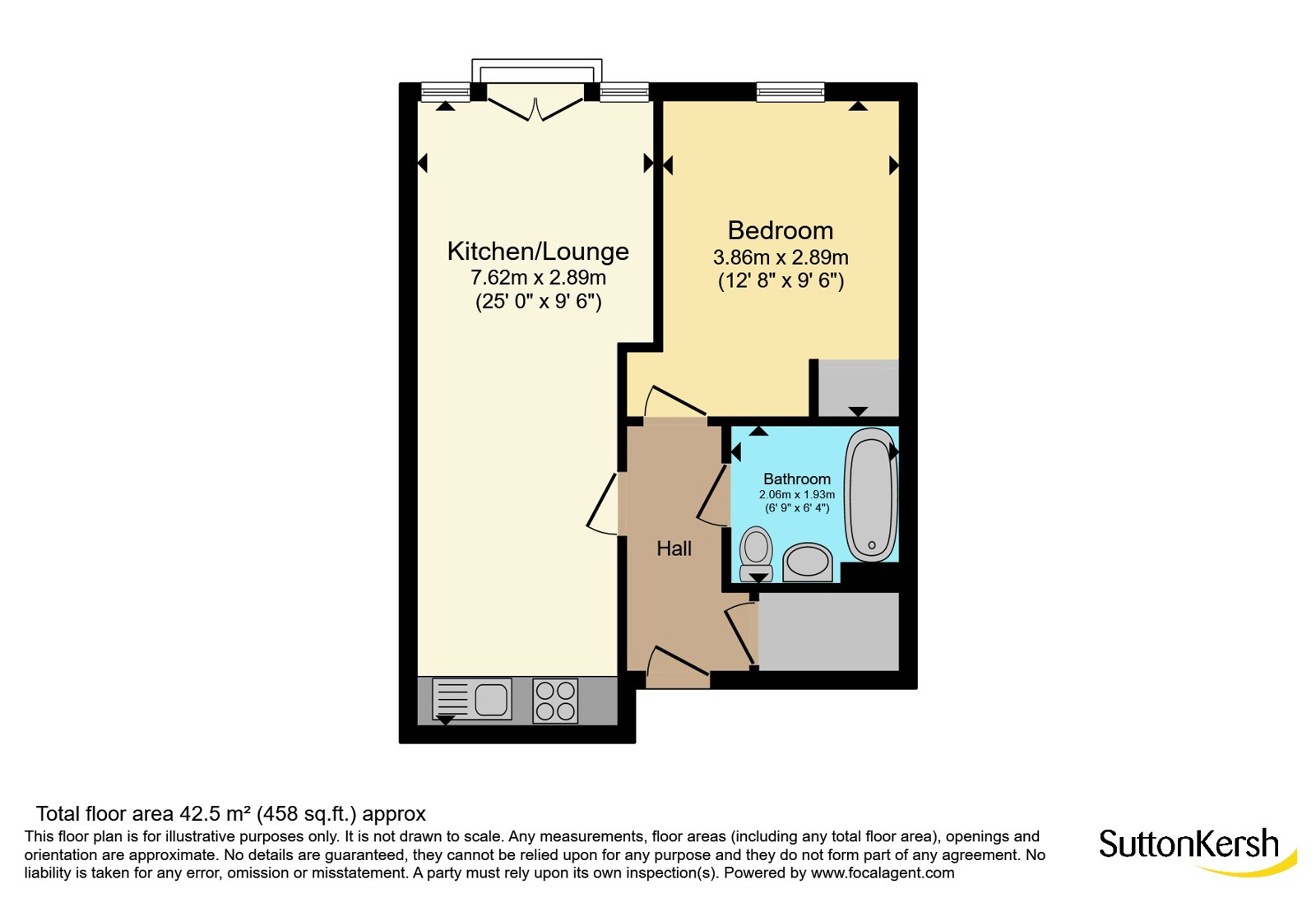 Greenland Street, Merseyside floorplan
