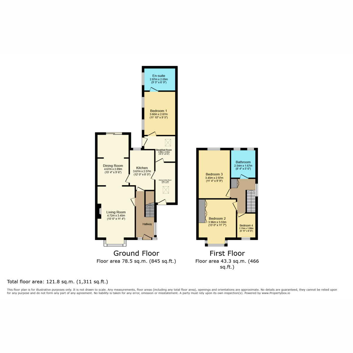 90, Meadway, Stockport floorplan