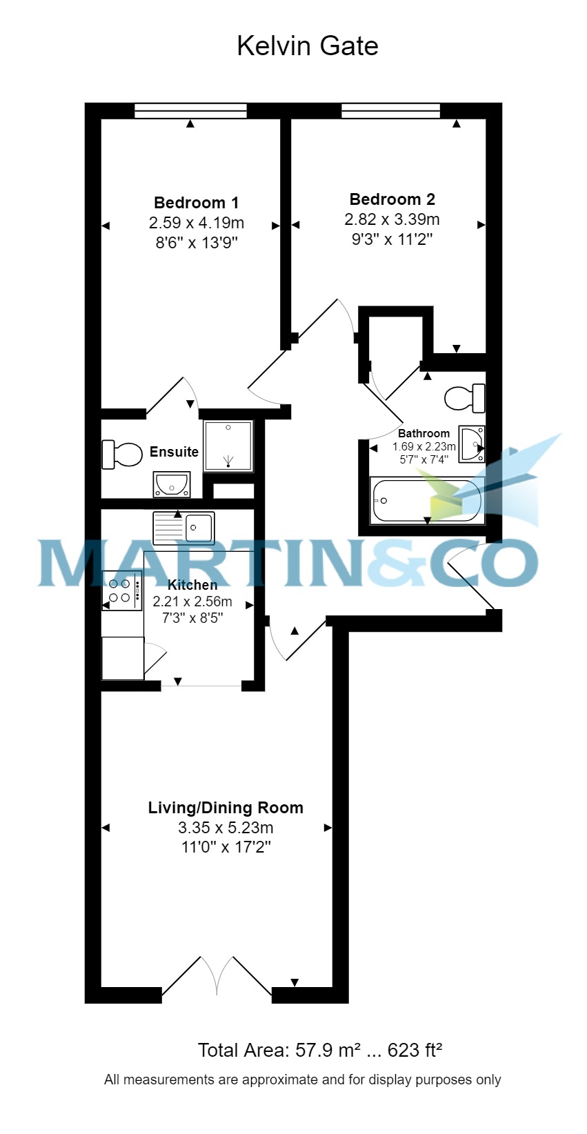 Kelvin Gate, Bracknell RG12, 2 bedroom flat for sale 59701391