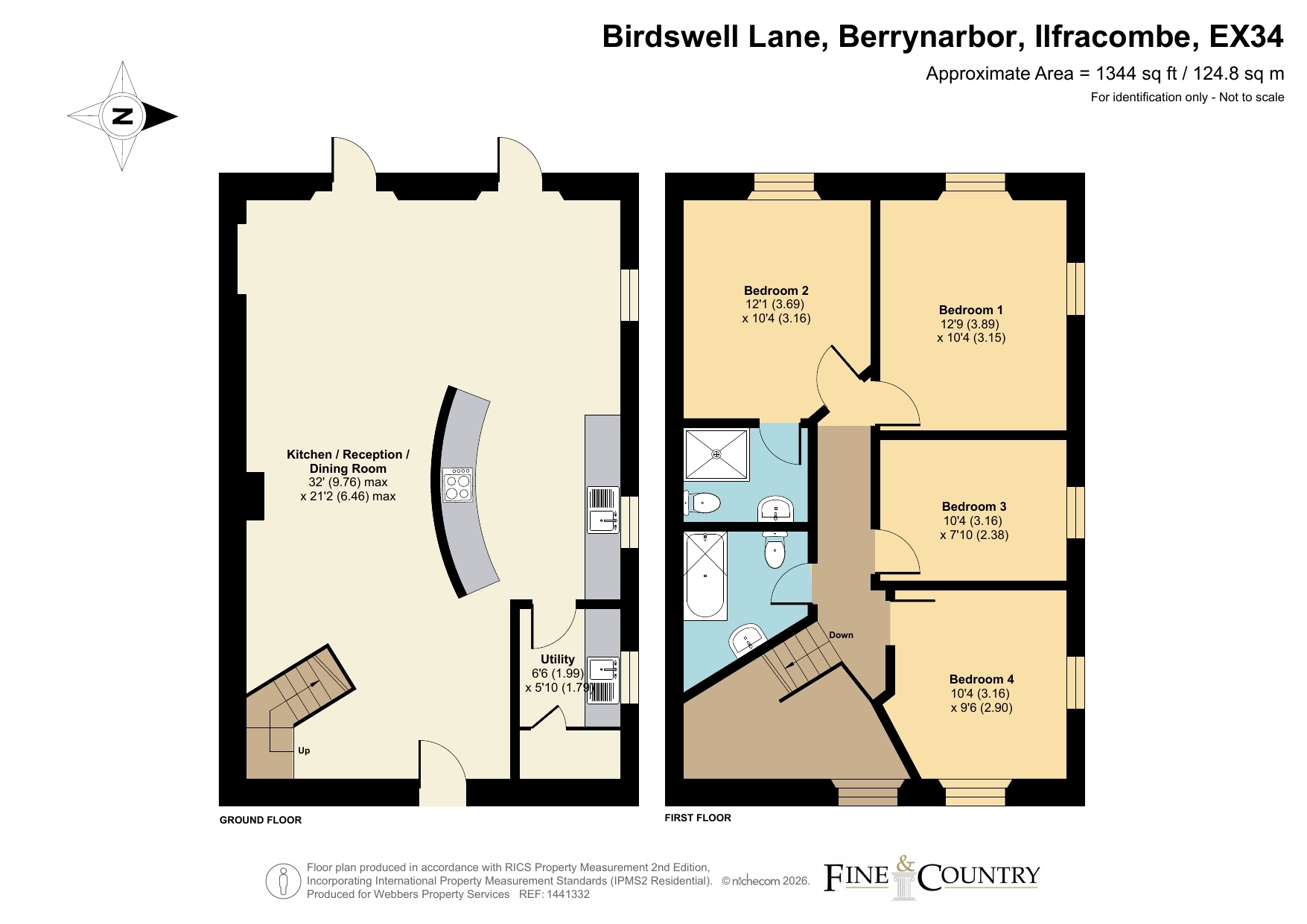 School House,, Birdswell Lane, Ilfracombe floorplan