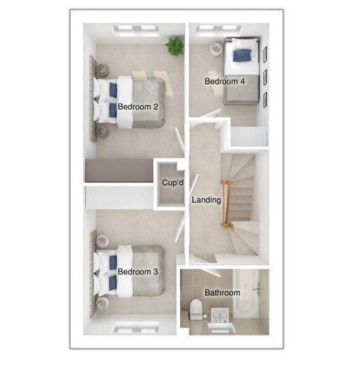 2, Teal Avenue, Fulwood floorplan