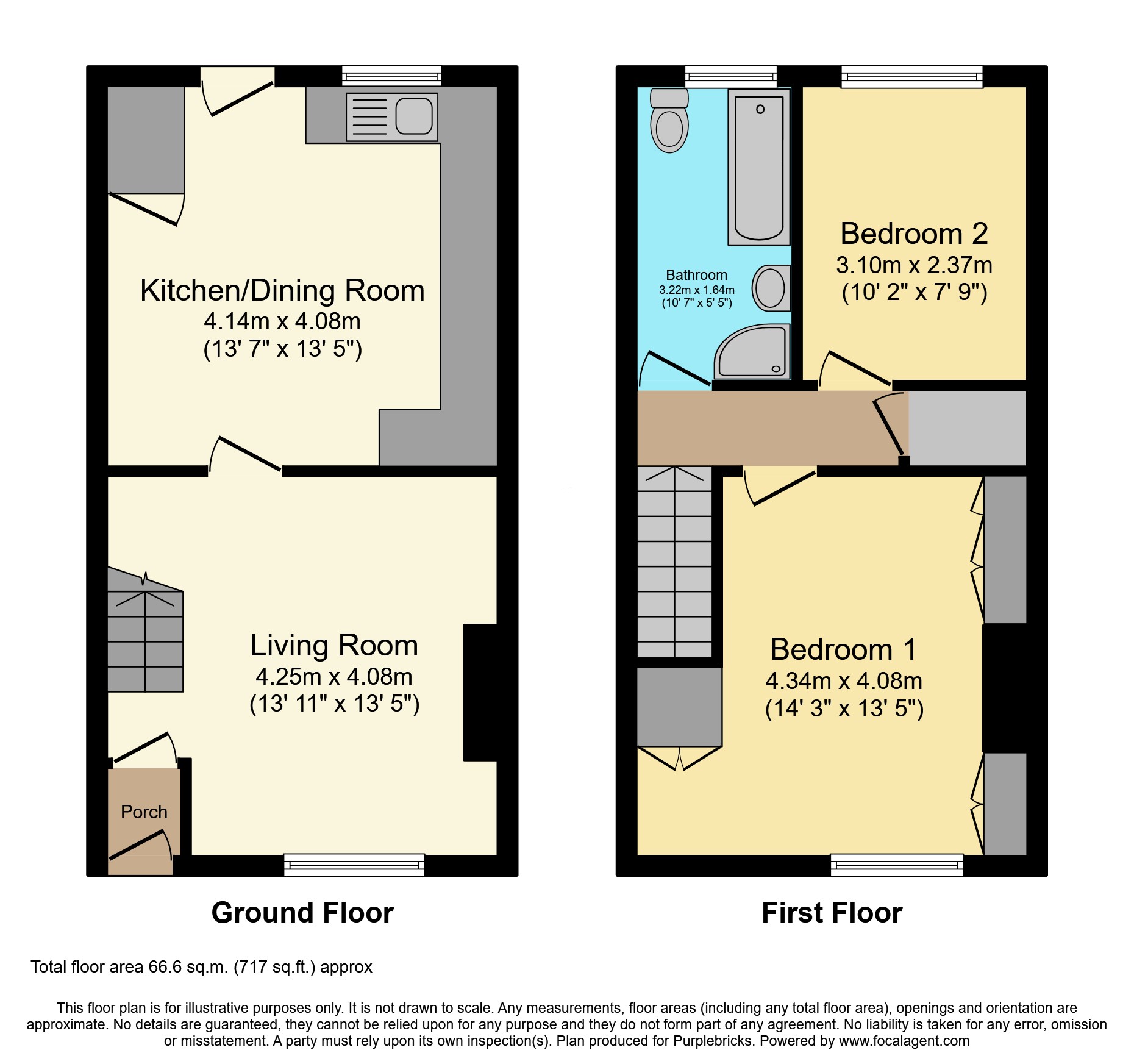 136, Lumn Road, Hyde floorplan