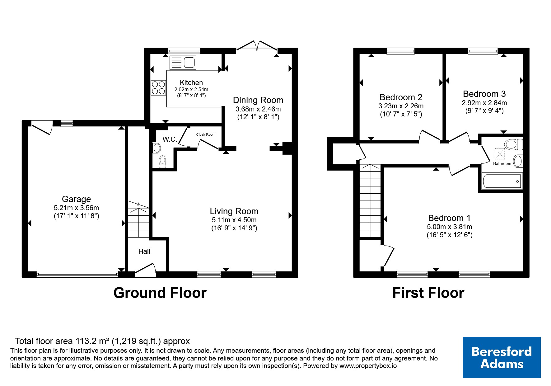 58, Carneddi Road, Bethesda floorplan