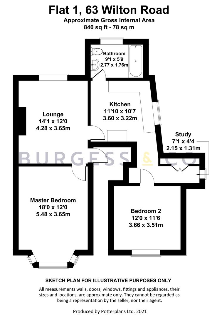 Wilton Road, BexhillOnSea TN40, 2 bedroom flat for sale 56536599