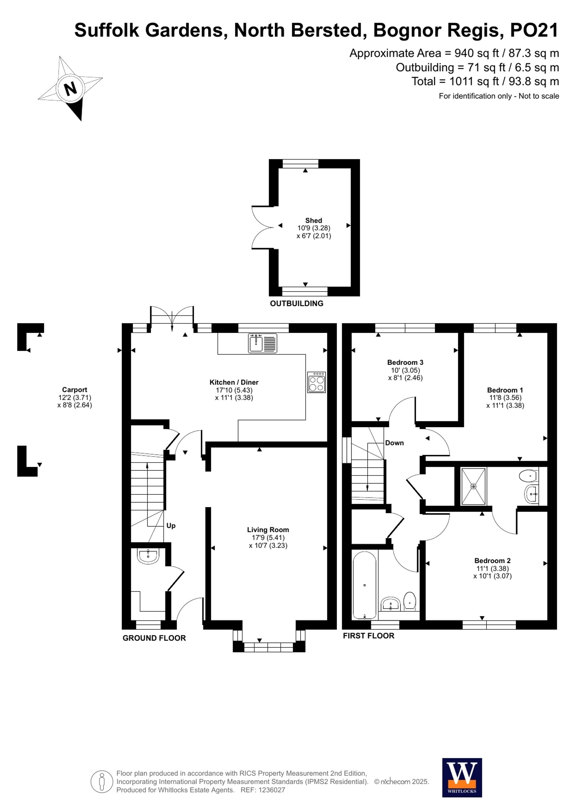3 Suffolk Gardens, Bognor Regis floorplan