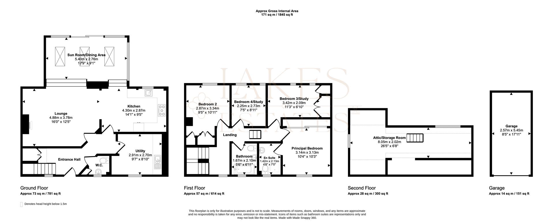 2, Causa Court, Wigton floorplan