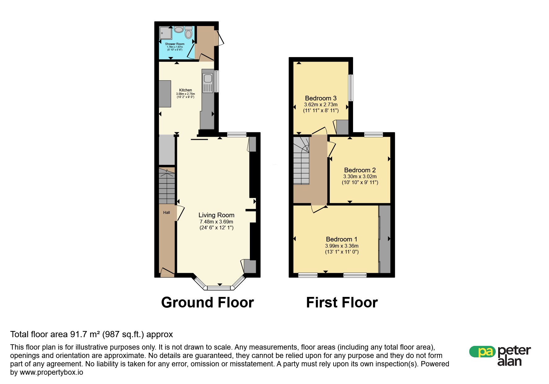 15, Beatrice Road, Barry floorplan