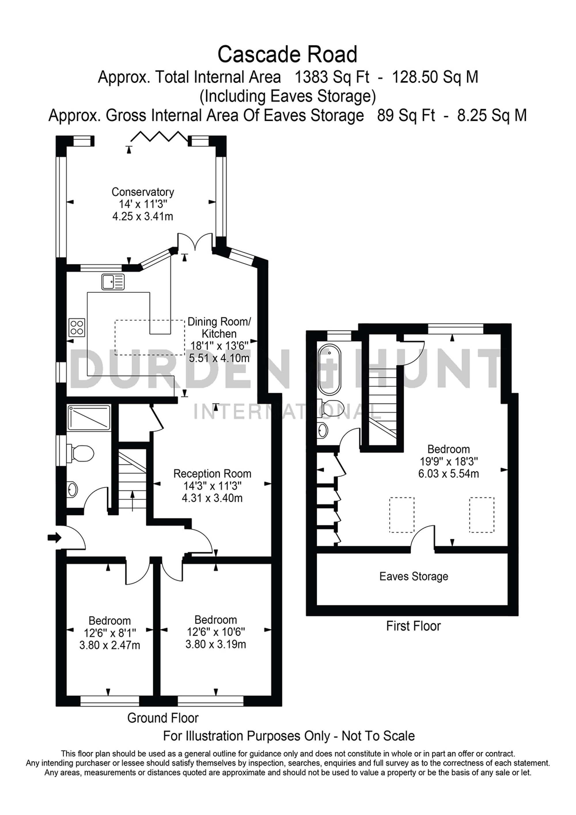 14 Cascade Road, Buckhurst Hill floorplan