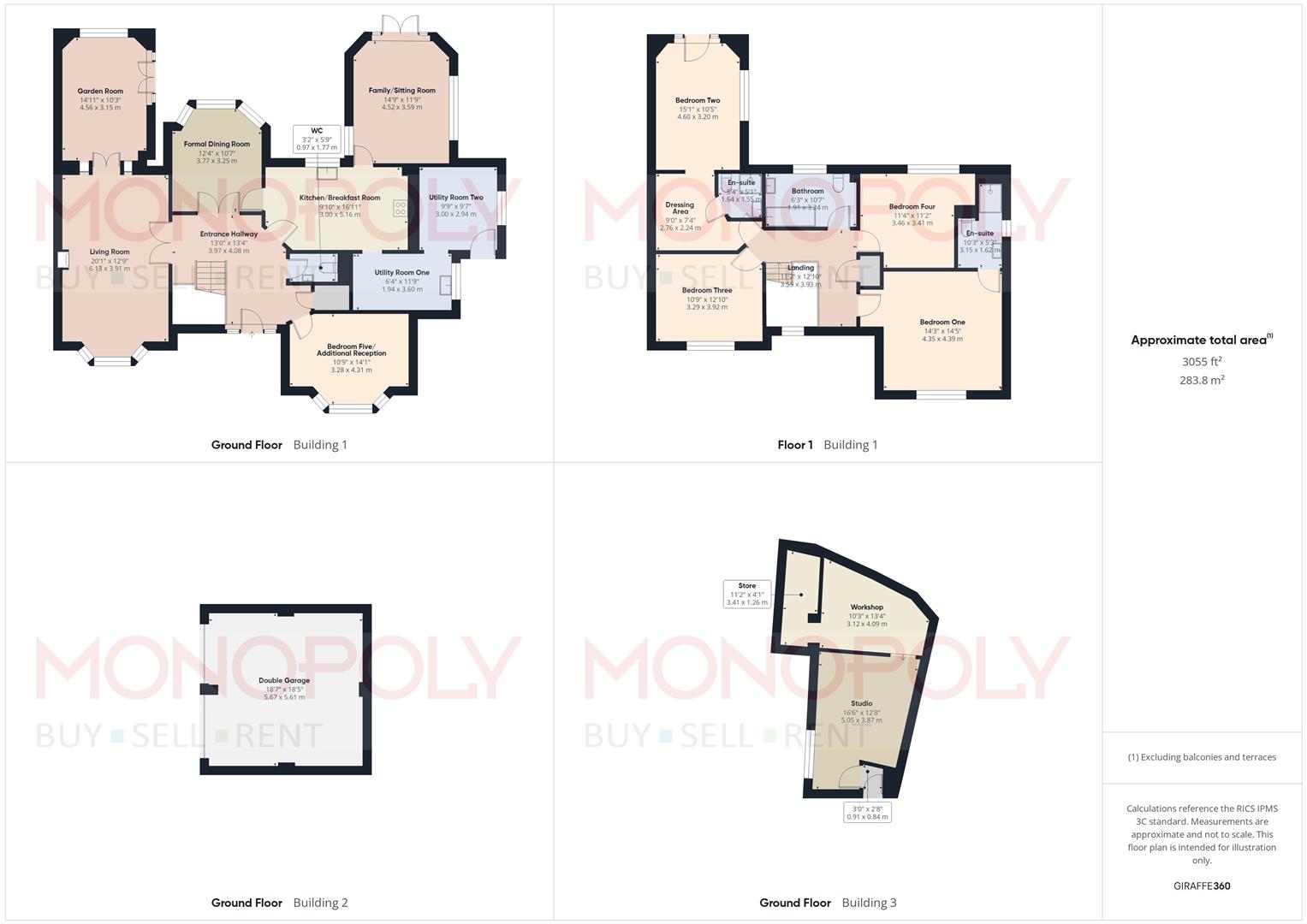 3, Chestnut Court, Summerhill floorplan