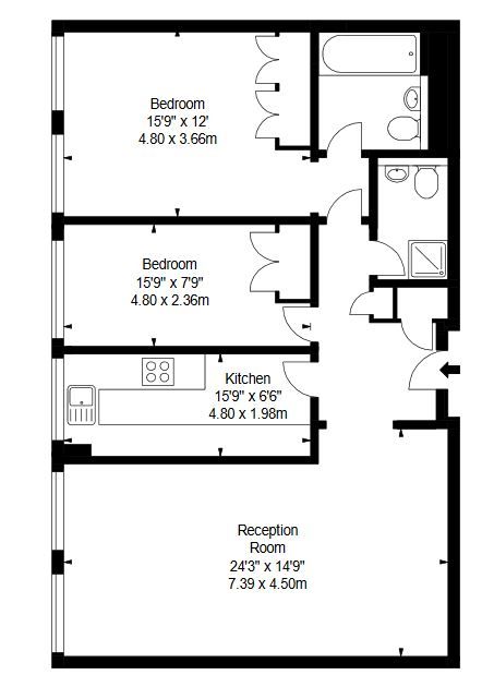 2 Bedrooms Flat to rent in Abbey Orchard Street, London SW1P