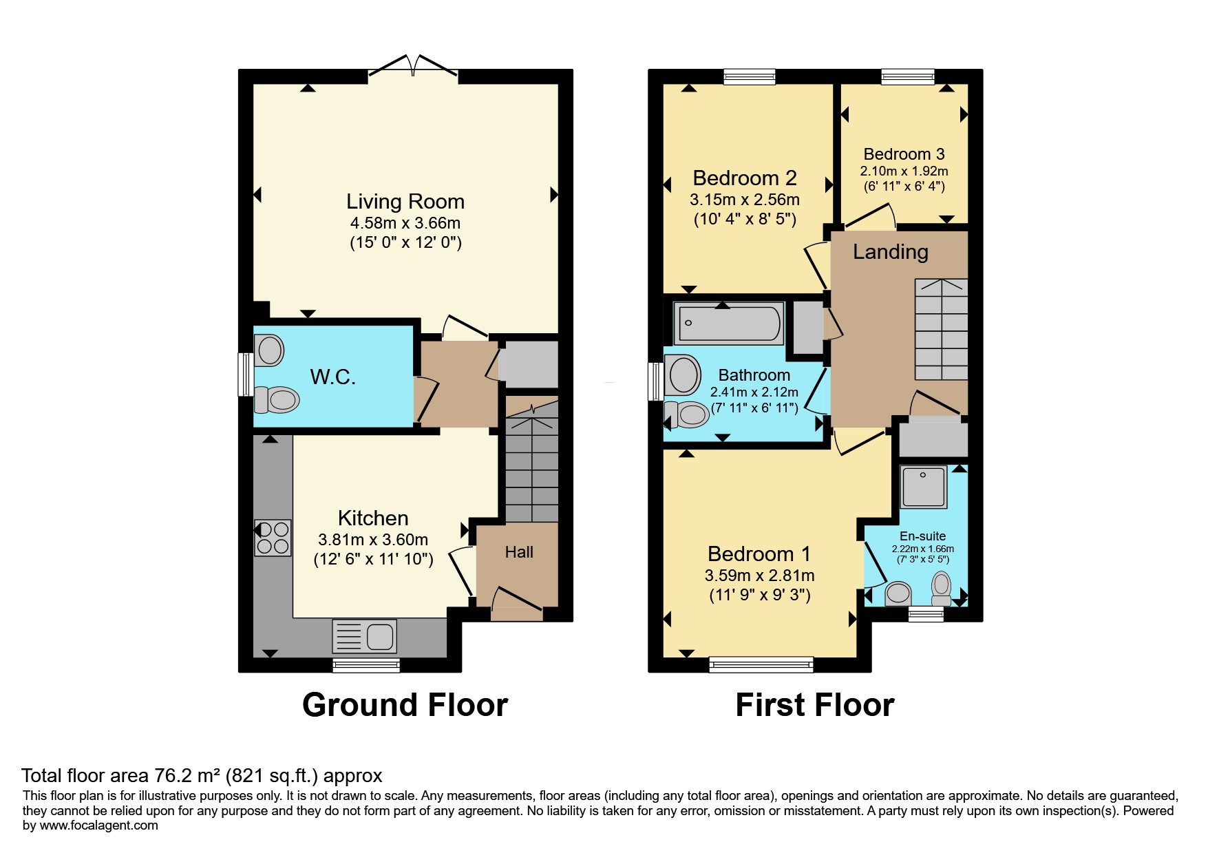1, Woodend Close, Grays floorplan