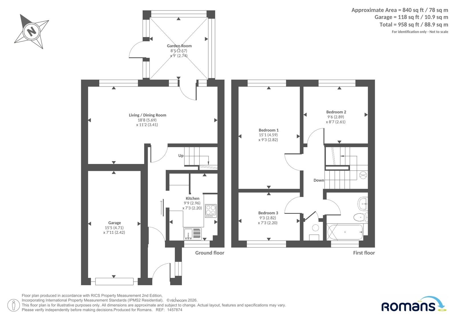 9, Minden Close, Berkshire floorplan