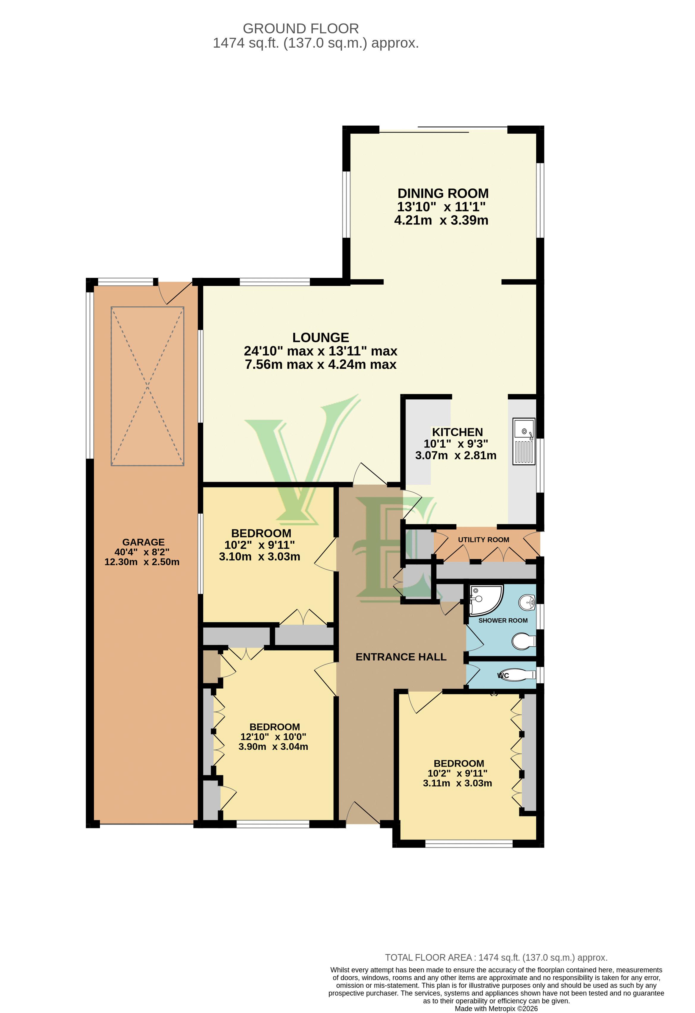 8, Oakley Park, Bexley floorplan