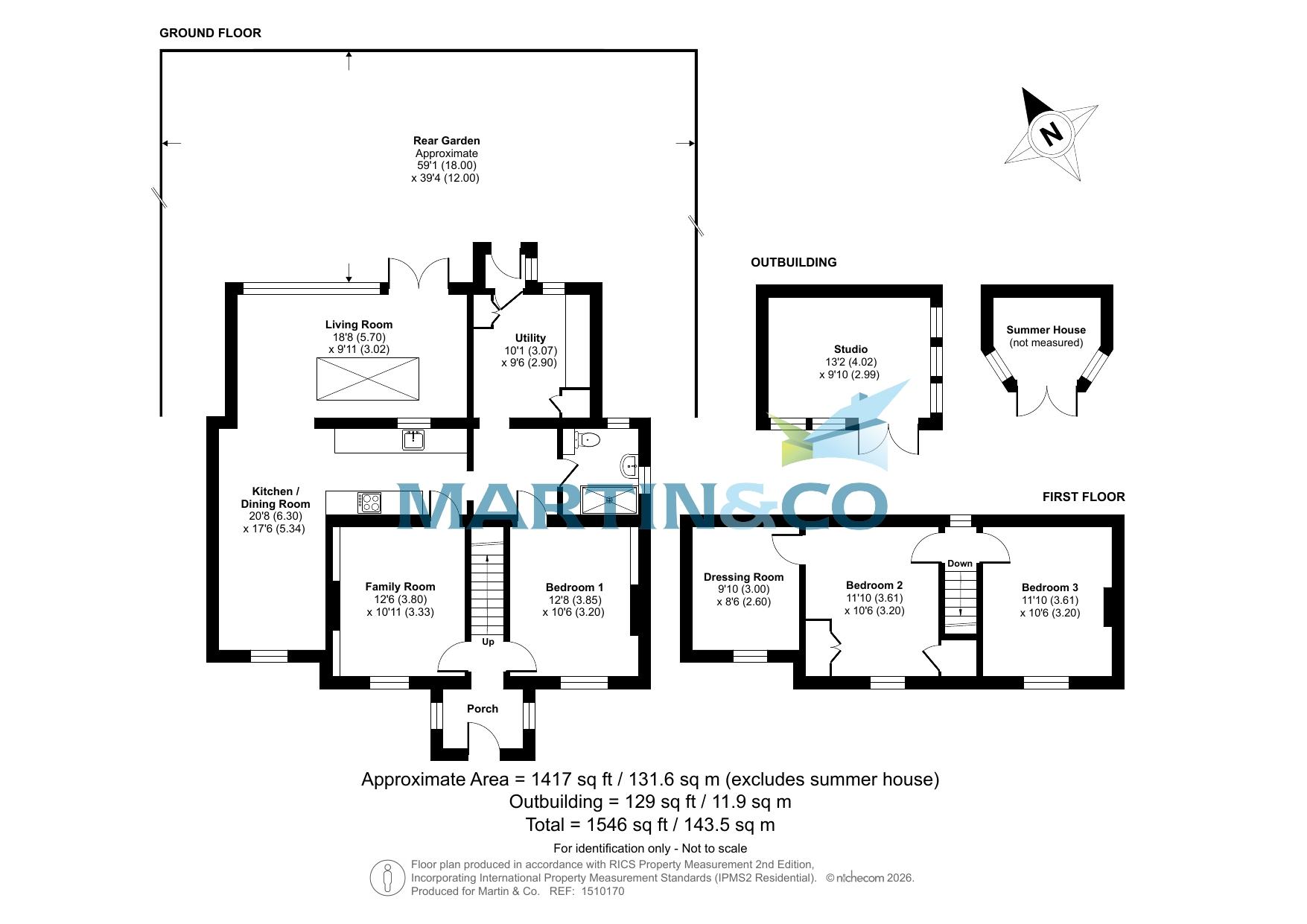 1, Burney Bit, Tadley floorplan