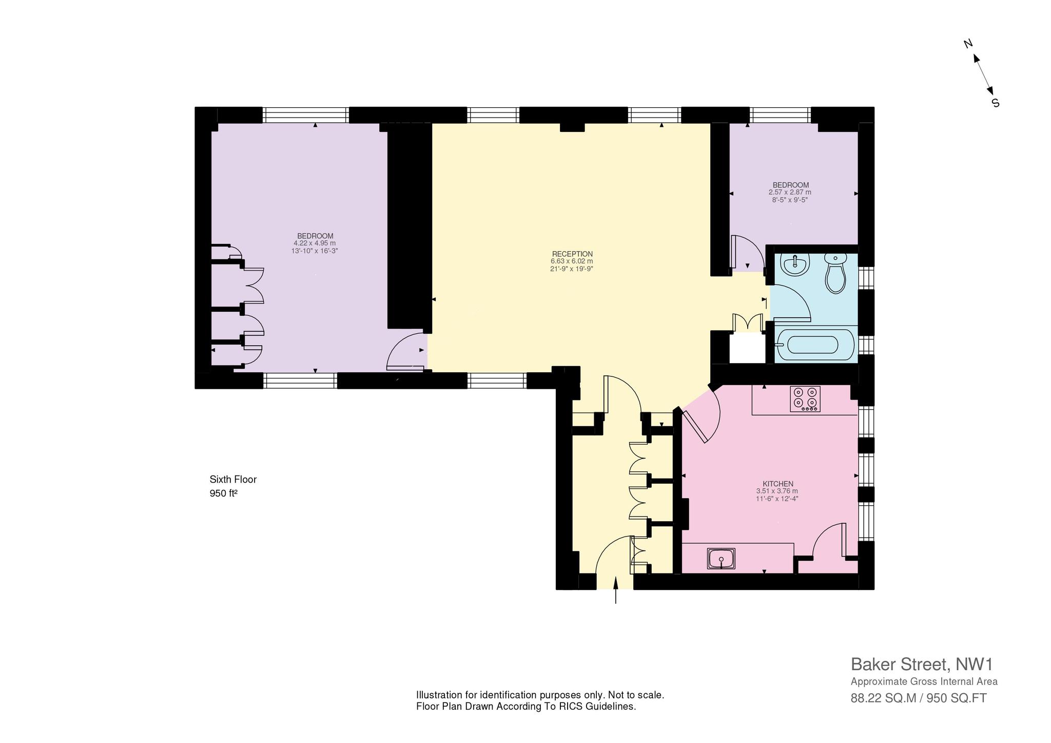 Chiltern Court, London floorplan