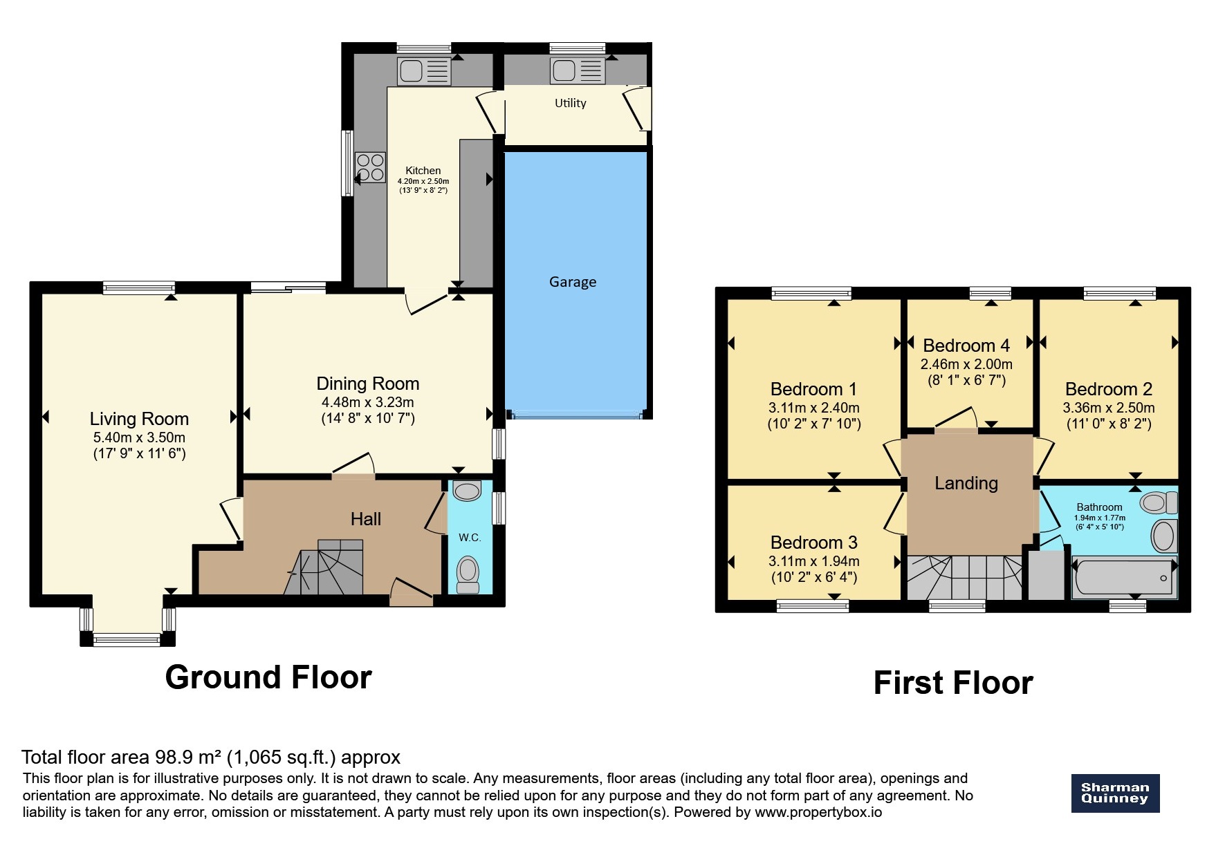 19, Campbell Drive, Peterborough floorplan