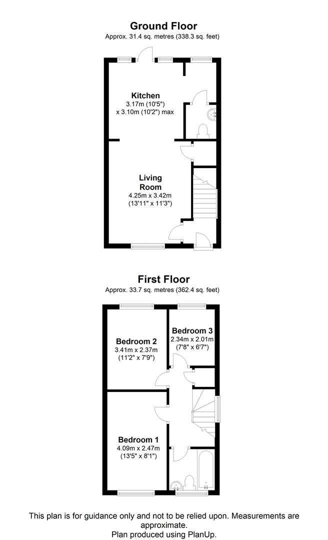 12, William Street, Tiverton floorplan