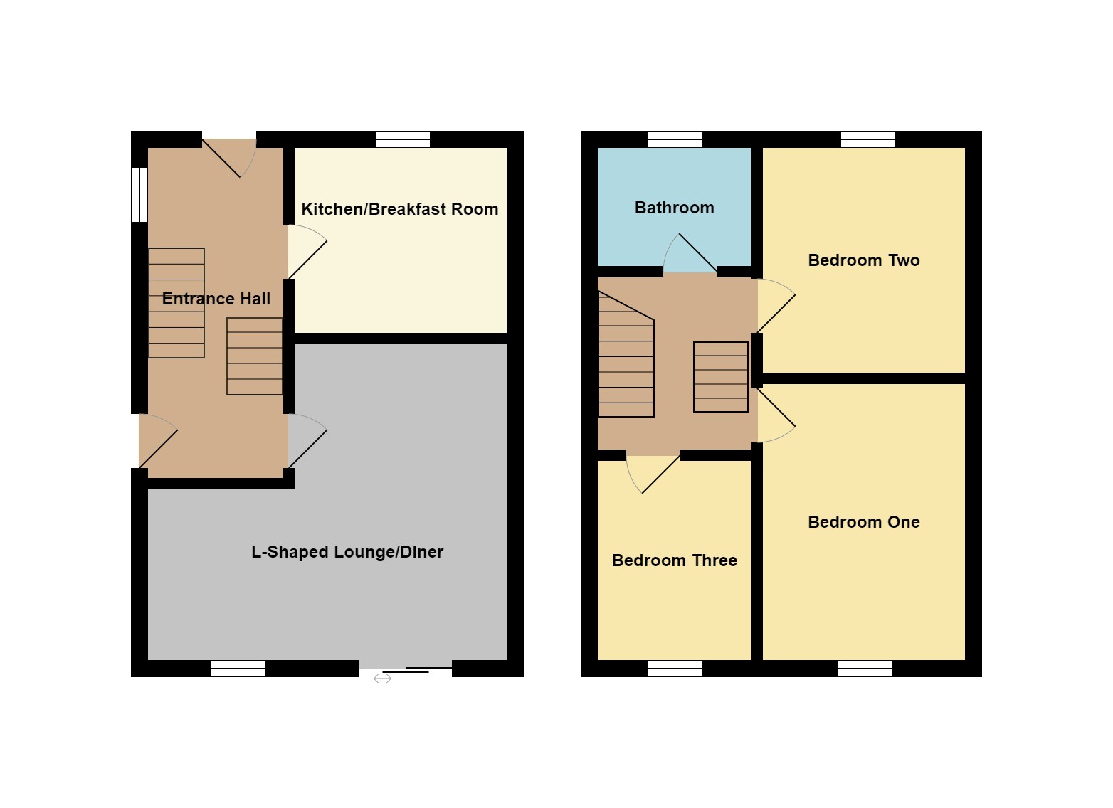 Hilltop Avenue, Cilfynydd, Pontypridd CF37, 3 bedroom semidetached