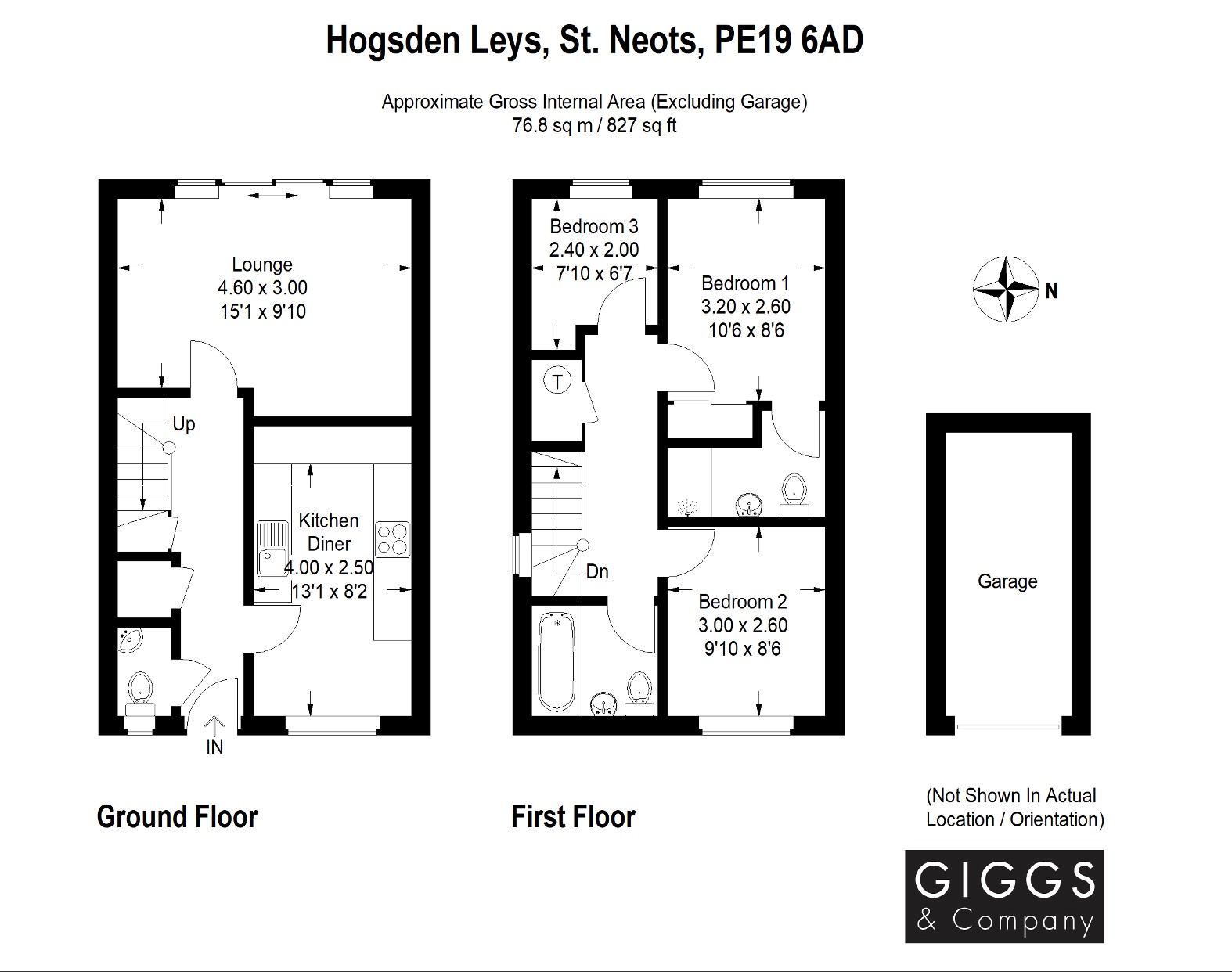 3 Bedrooms Semi-detached house for sale in Hogsden Leys, St. Neots, Cambridgeshire PE19