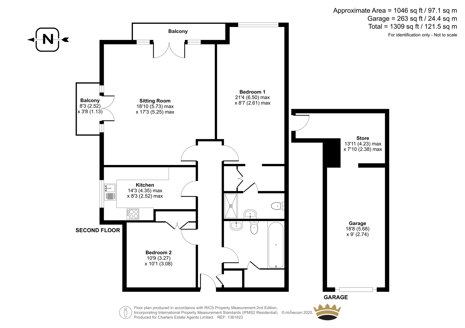 5 Brixenden House,, School Road, Southampton floorplan