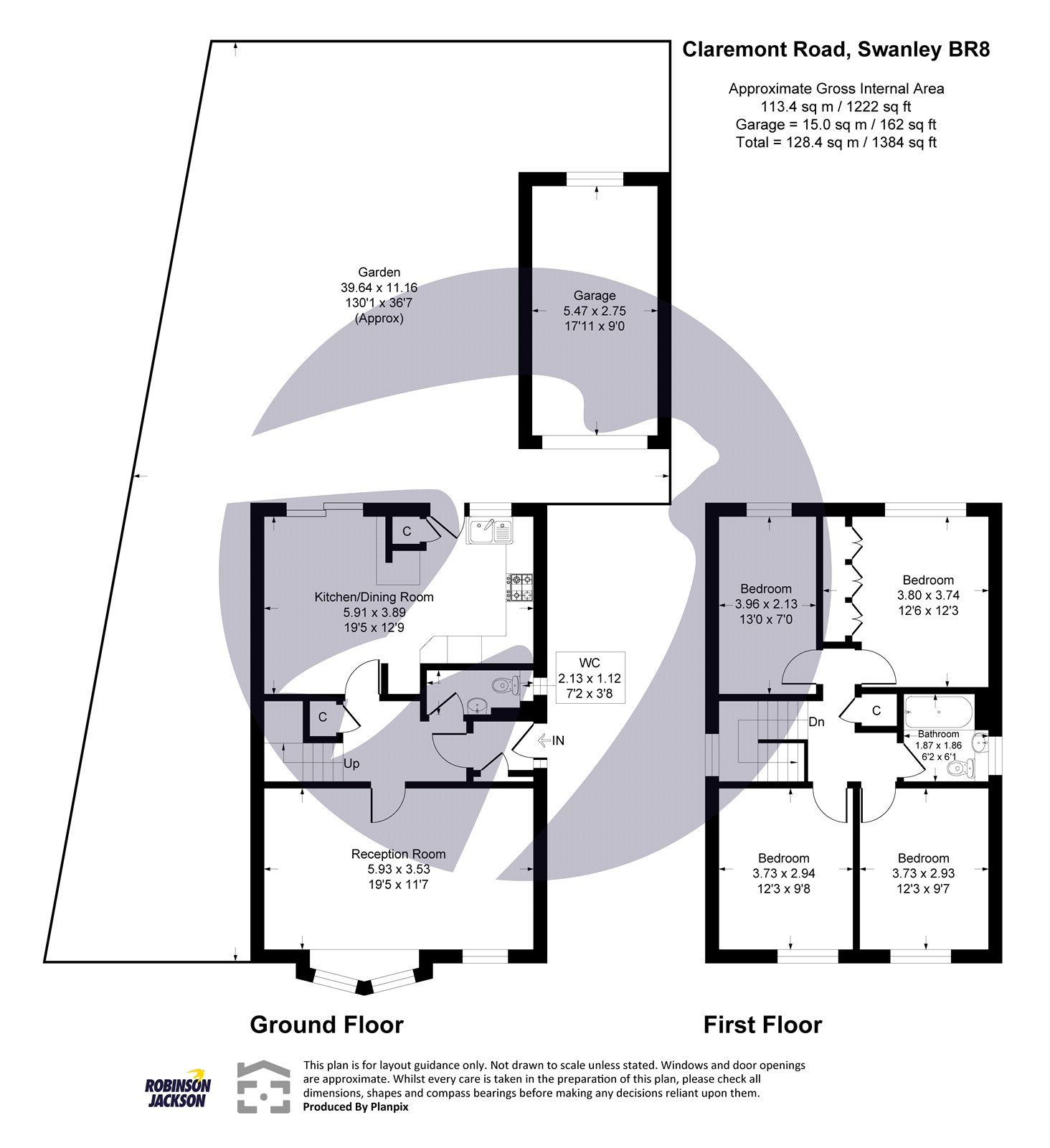 234, Claremont Road, Kent floorplan