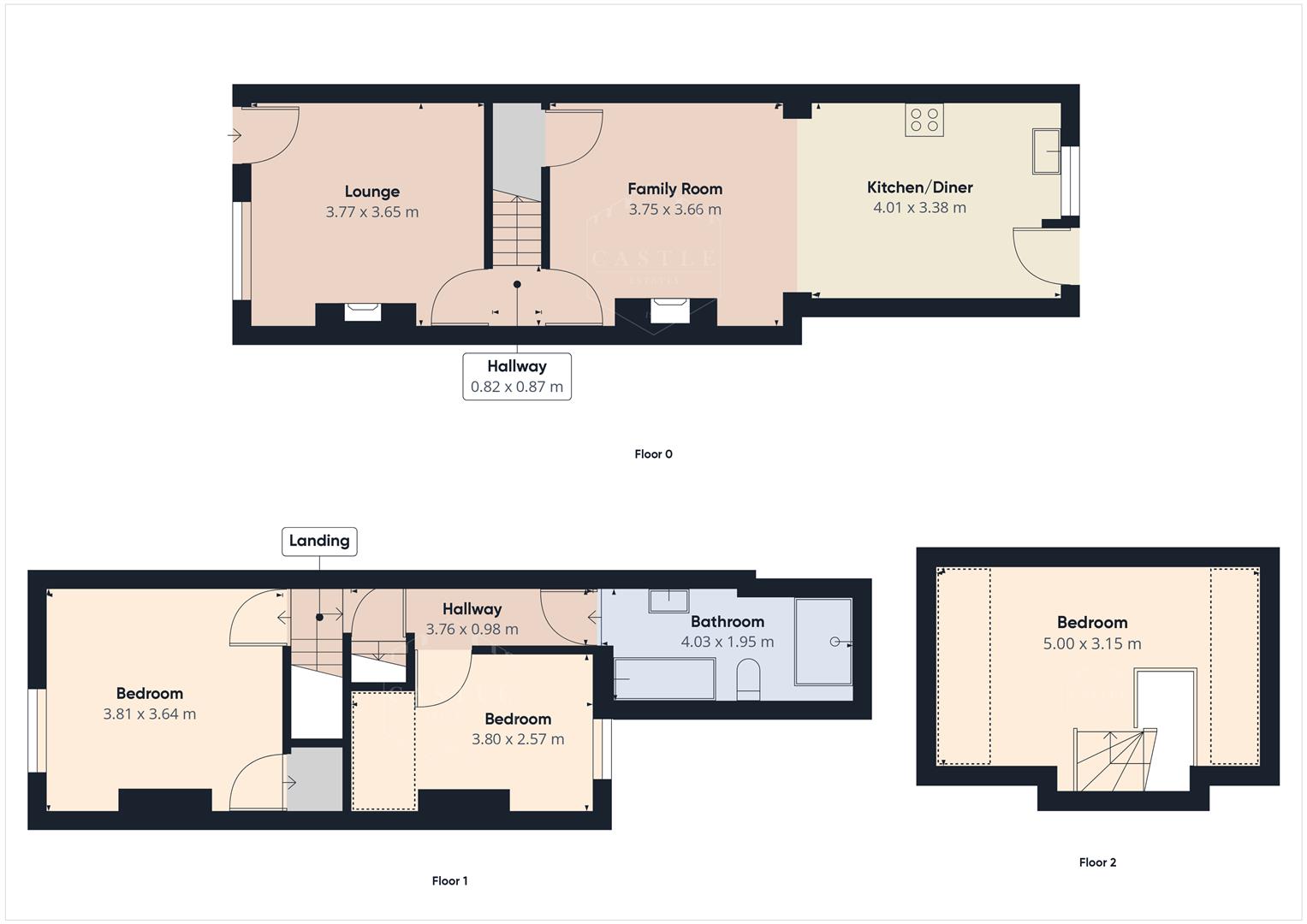 139, Station Road, Earl Shilton floorplan