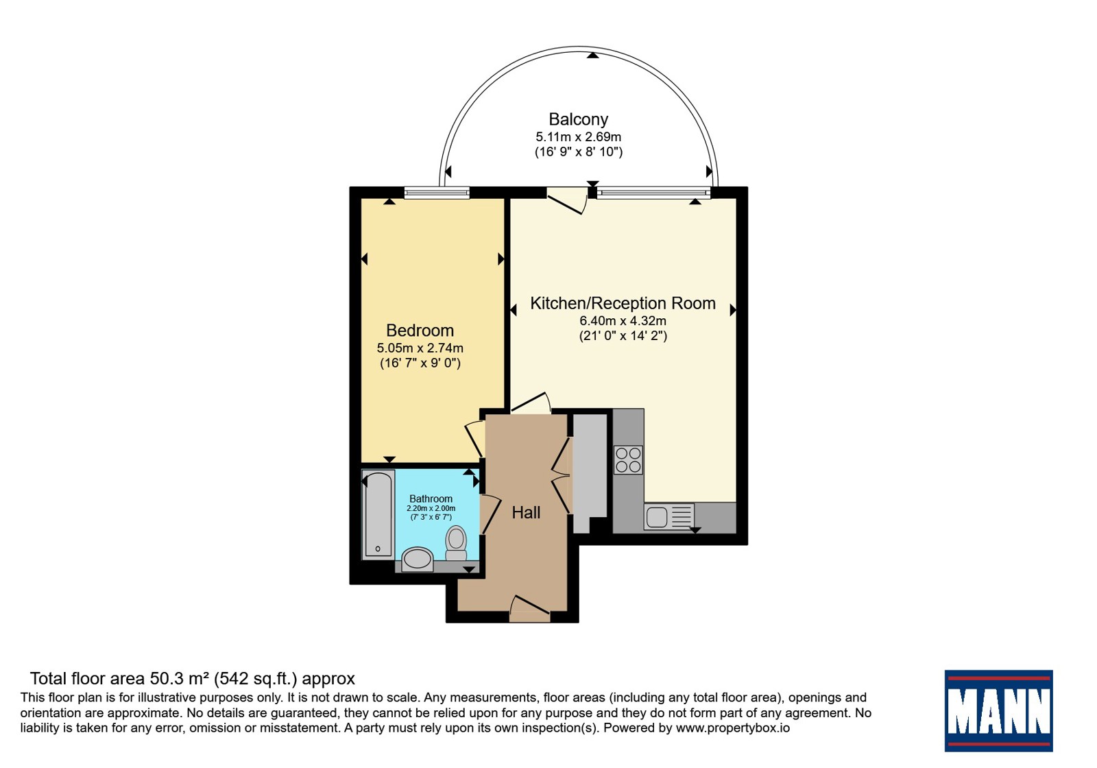 36, Tudway Road, London floorplan