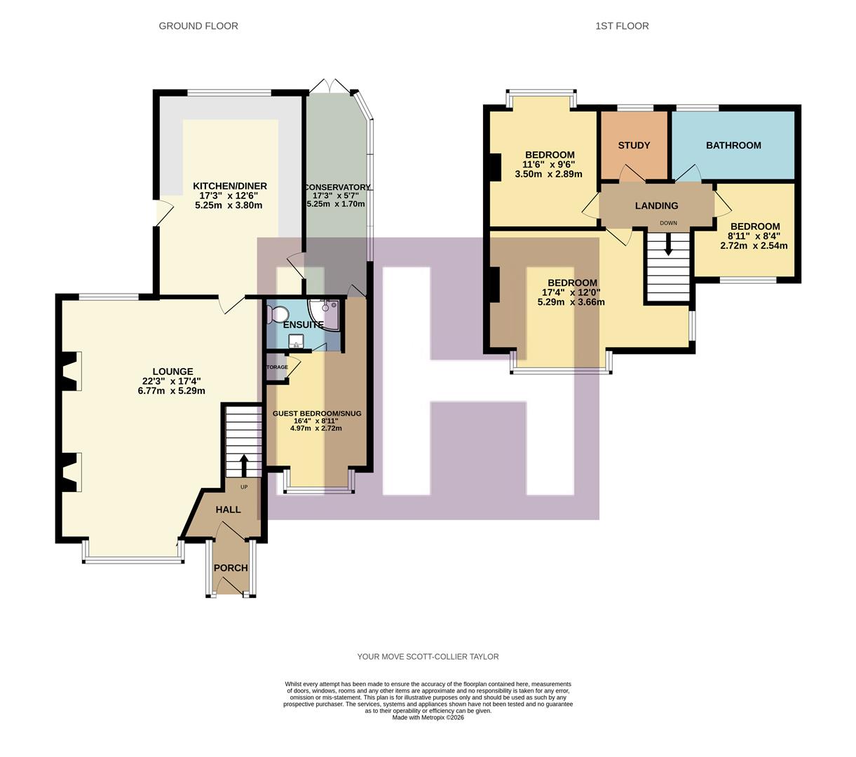 28, Seamer Road, Middlesbrough floorplan