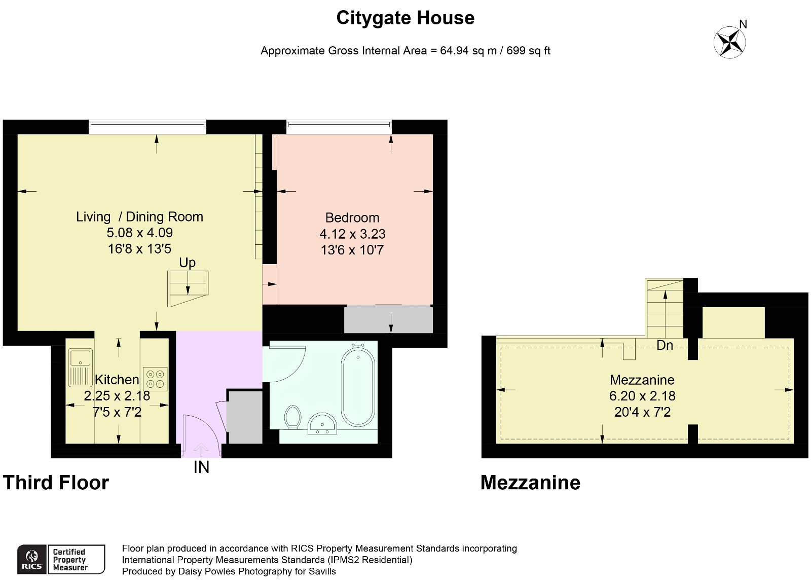 Flat 29, Citygate House, 91-99, Pentonville Road, London floorplan