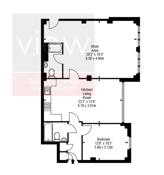 1 Bedrooms Flat to rent in Long Lane, Borough SE1