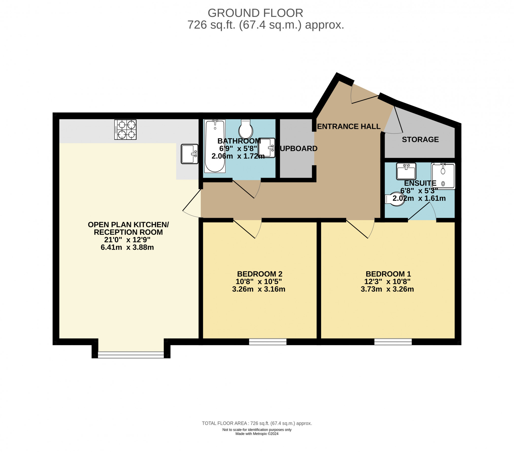 2 bed flat for sale in 30 Castle Court, Castletown IM9 - 68709867 - Zoopla