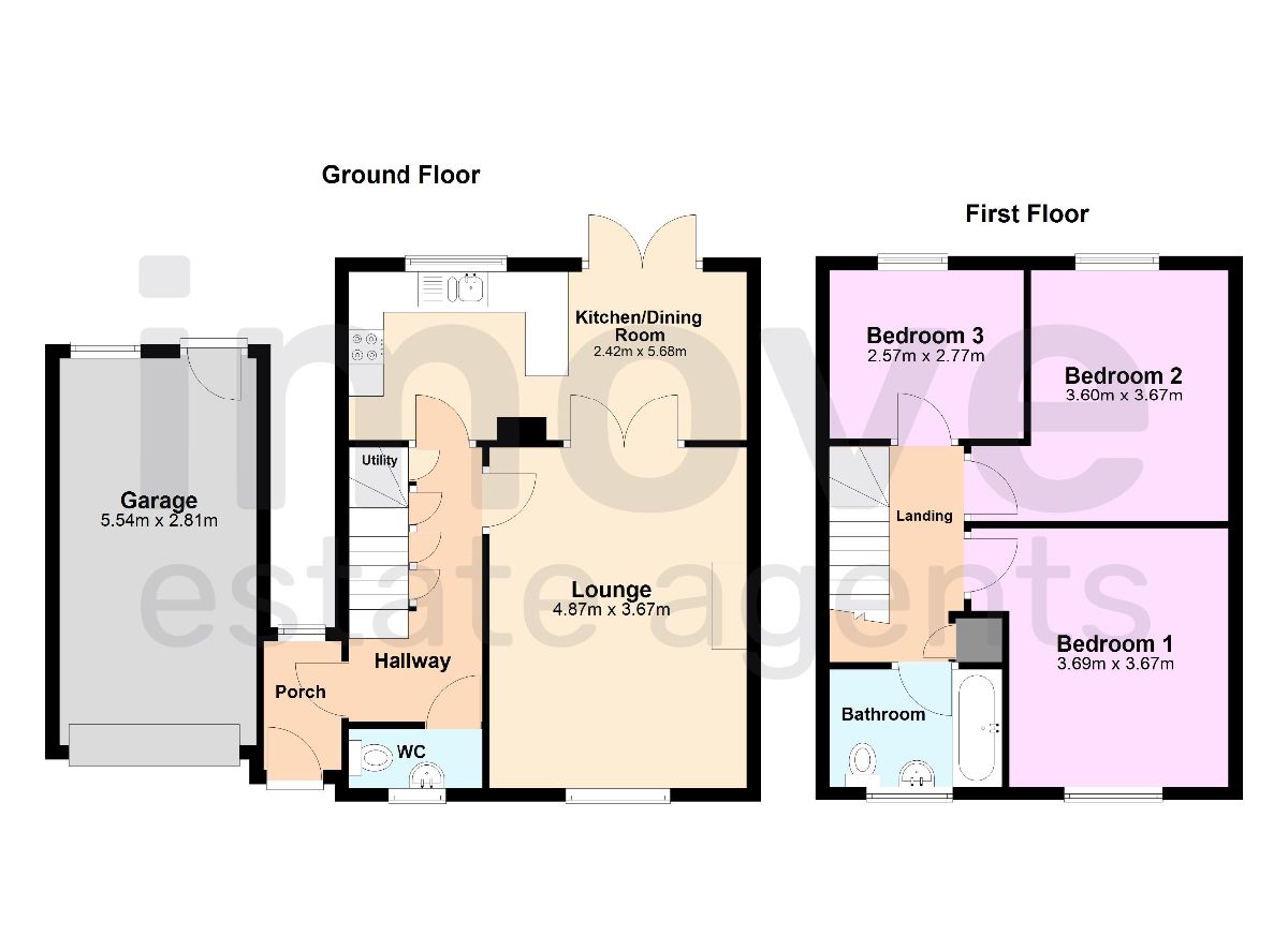 1 Margaret Close, Newton Abbot floorplan
