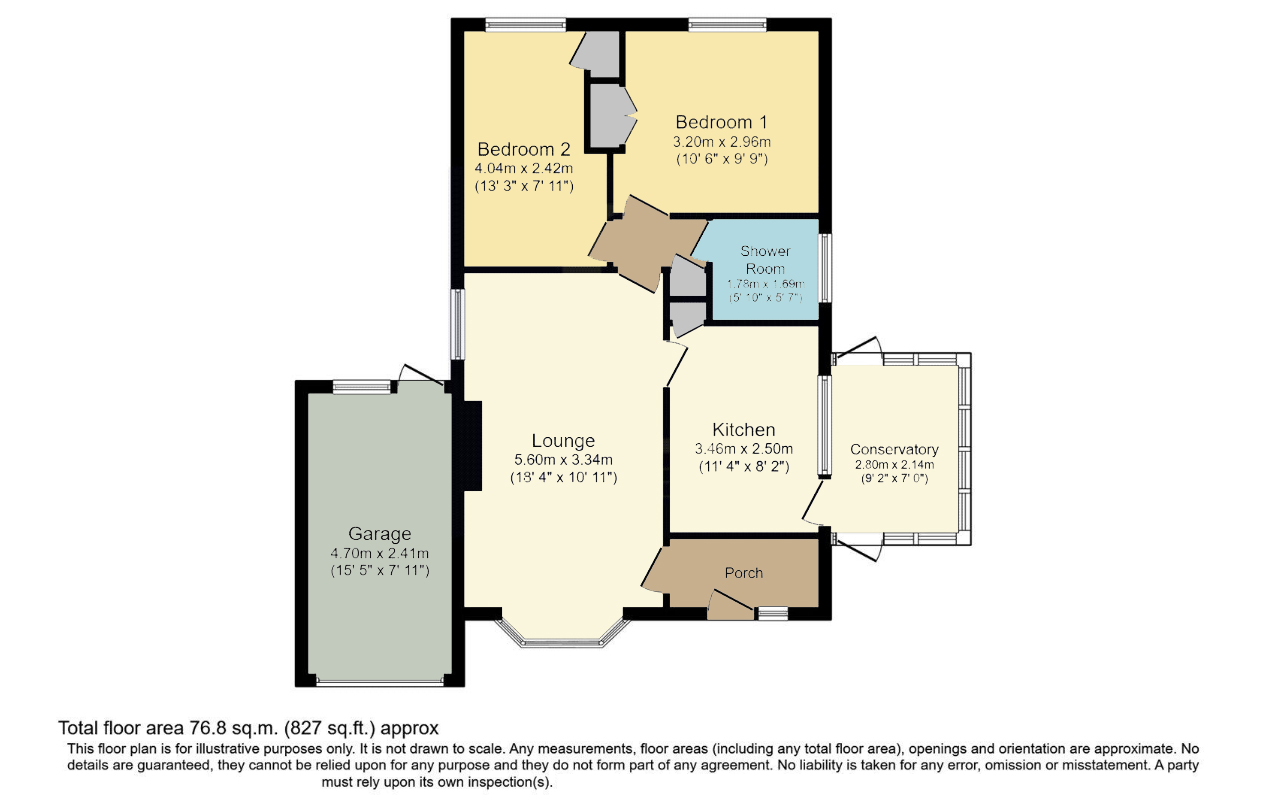 48, Pinewood Road, Hordle floorplan