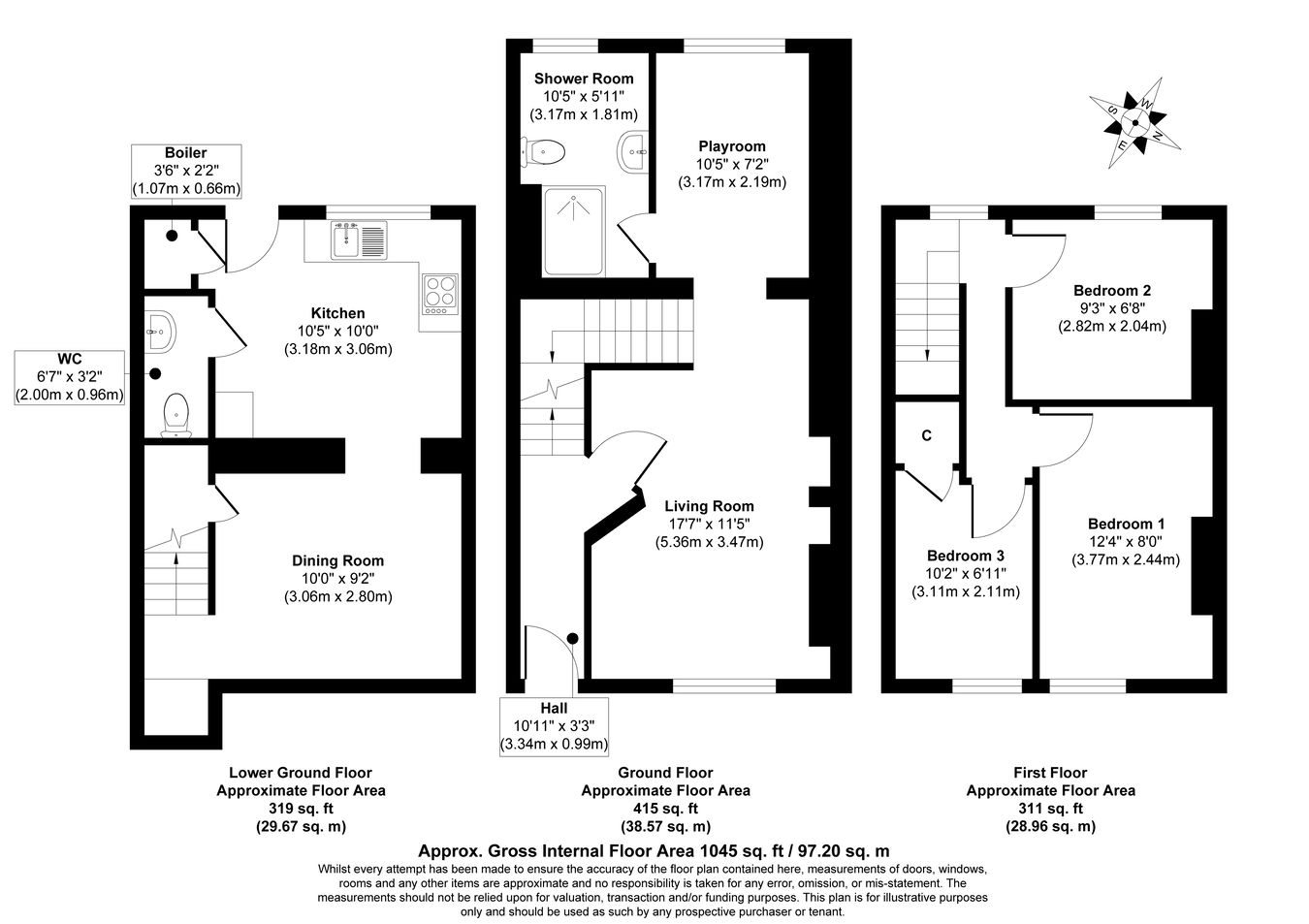 11, The Avenue, Bridgend floorplan