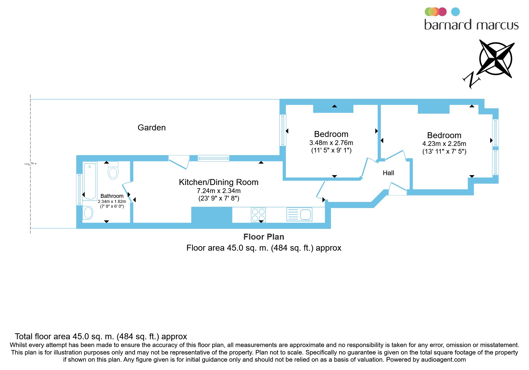 2 Bedrooms Flat for sale in Marian Road, London SW16