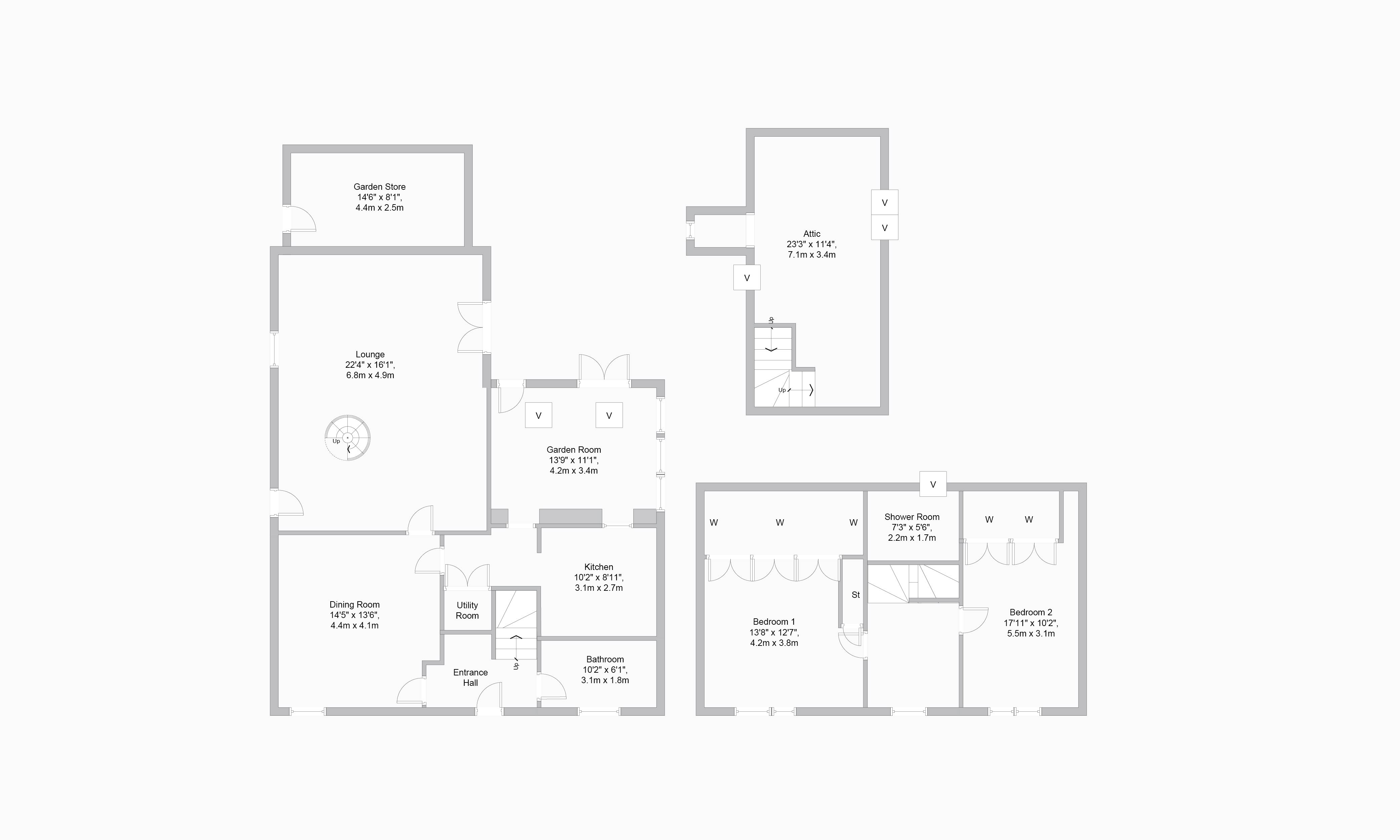 2 Bedrooms Farmhouse for sale in The Brae, Bannockburn, Stirling FK7
