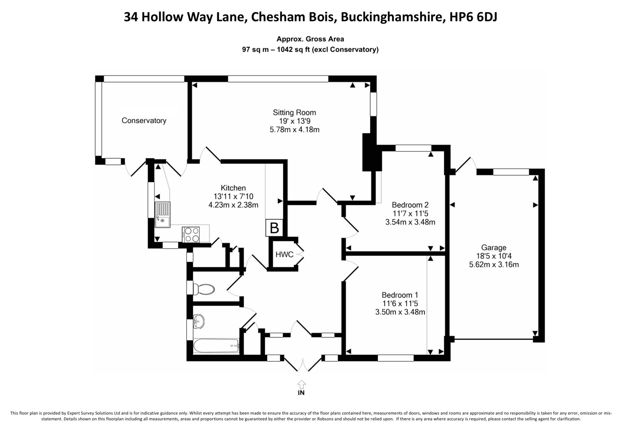 2 Bedrooms Bungalow for sale in Hollow Way Lane, Amersham HP6