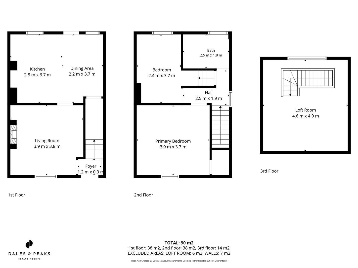 34, Ashover Road, Chesterfield floorplan