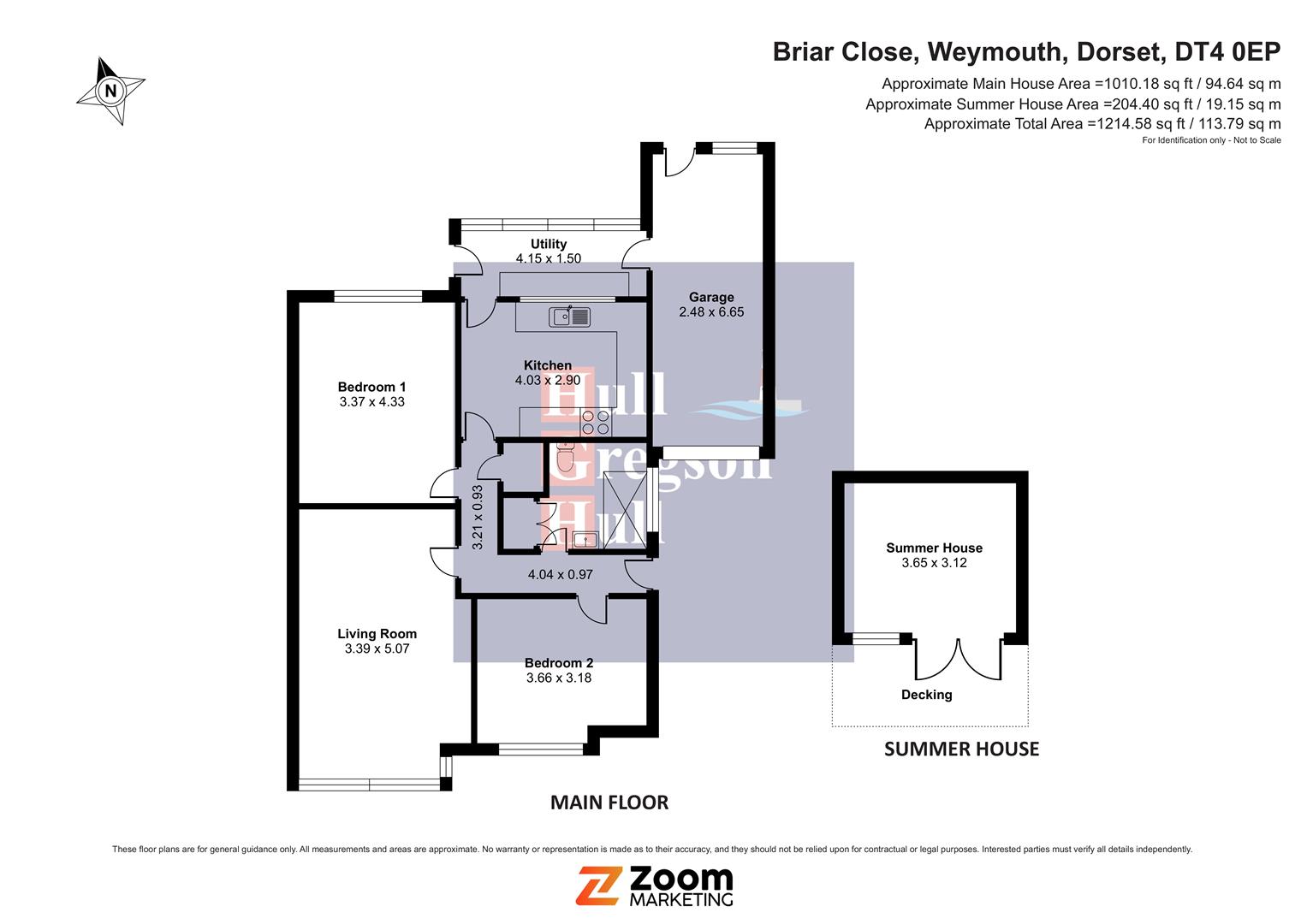 12, Briar Close, Weymouth floorplan