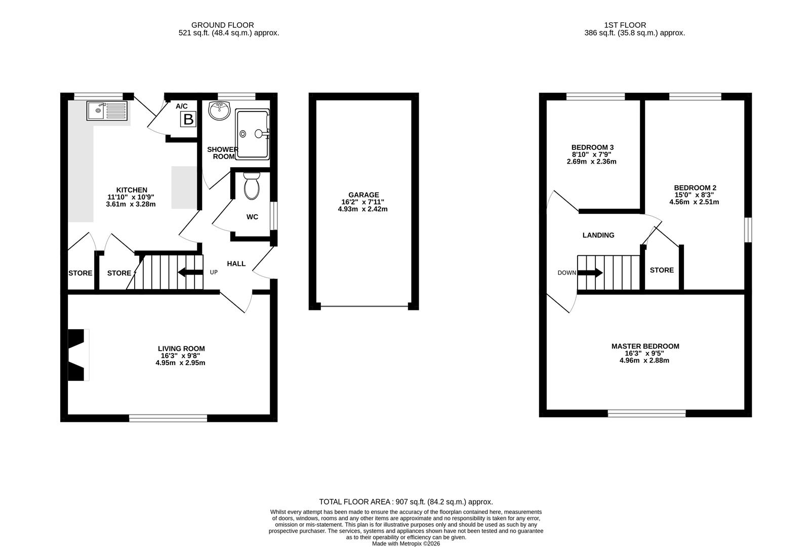 10, Barnacre Drive, Hucclecote floorplan